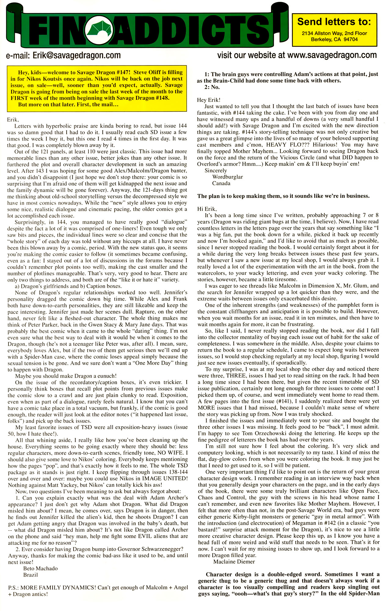 Read online The Savage Dragon (1993) comic -  Issue #147 - 23