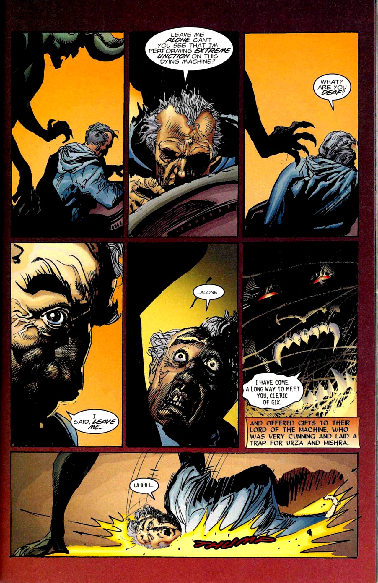 Read online Urza-Mishra War on the World of Magic: The Gathering comic -  Issue #1 - 35