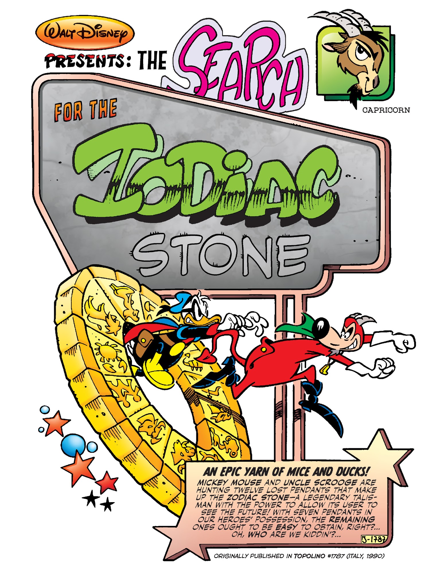 Read online Mickey and Donald: The Search For the Zodiac Stone comic -  Issue # TPB - 212