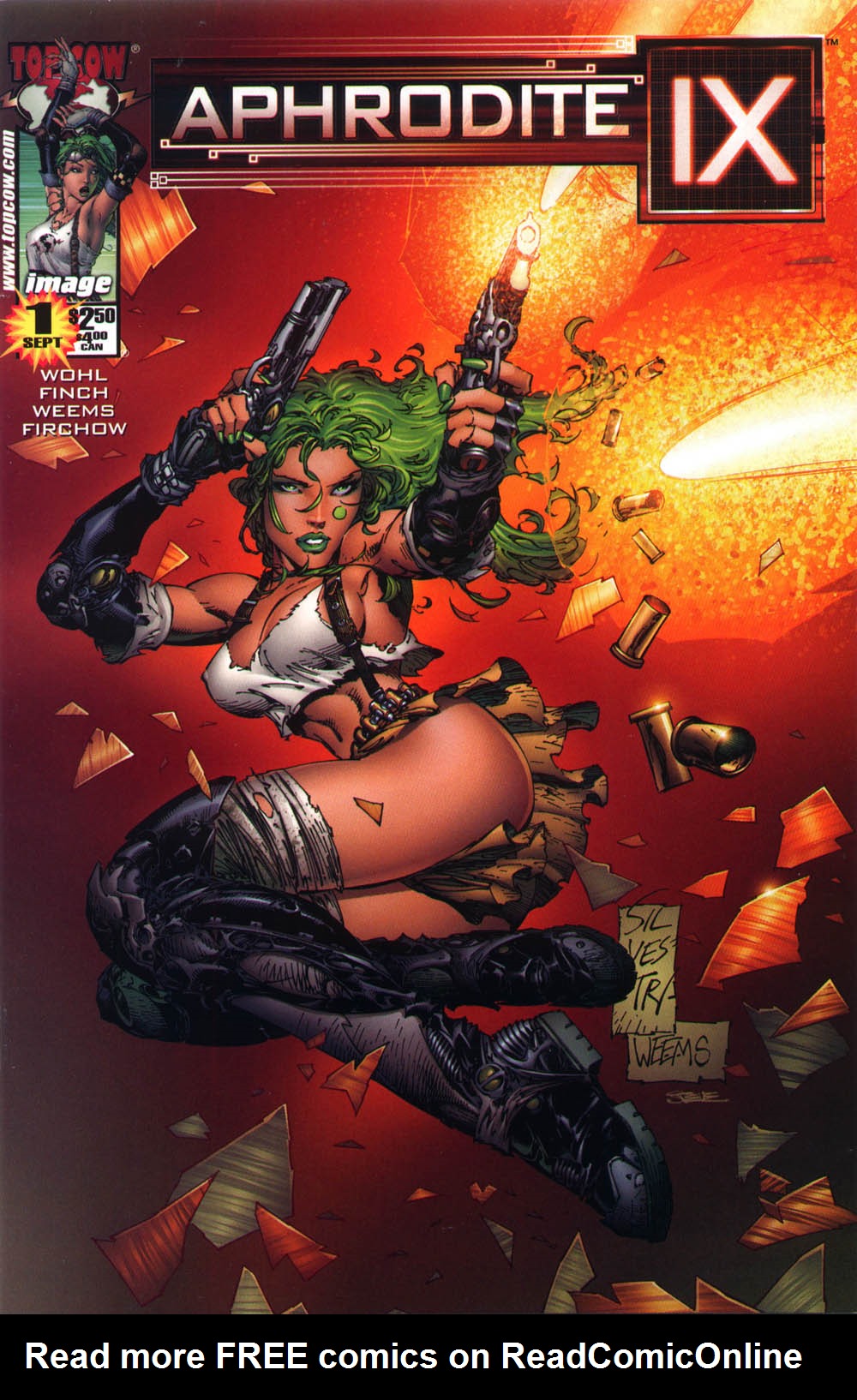 Read online Aphrodite IX (2000) comic -  Issue #1 - 2