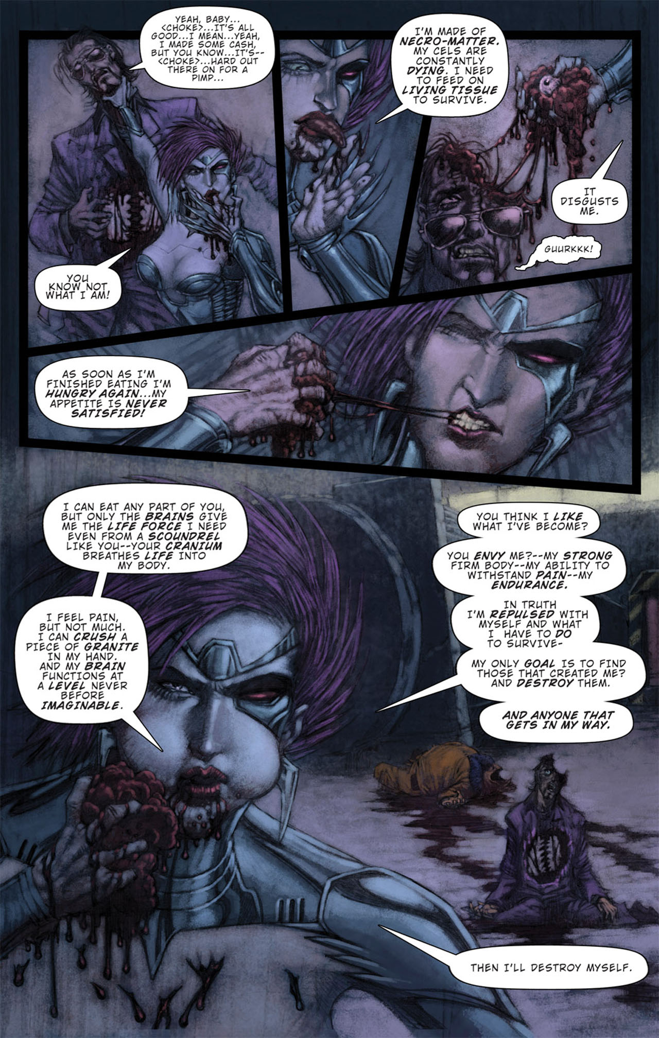 Read online Zombie Terrors comic -  Issue #3 - 28