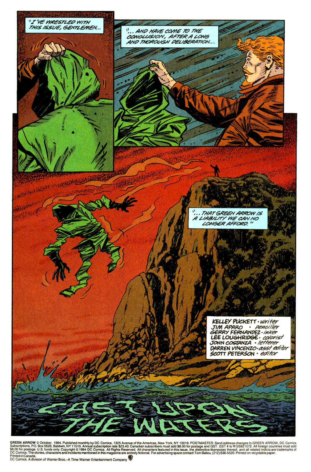 Read online Green Arrow (1988) comic -  Issue #0 - 2