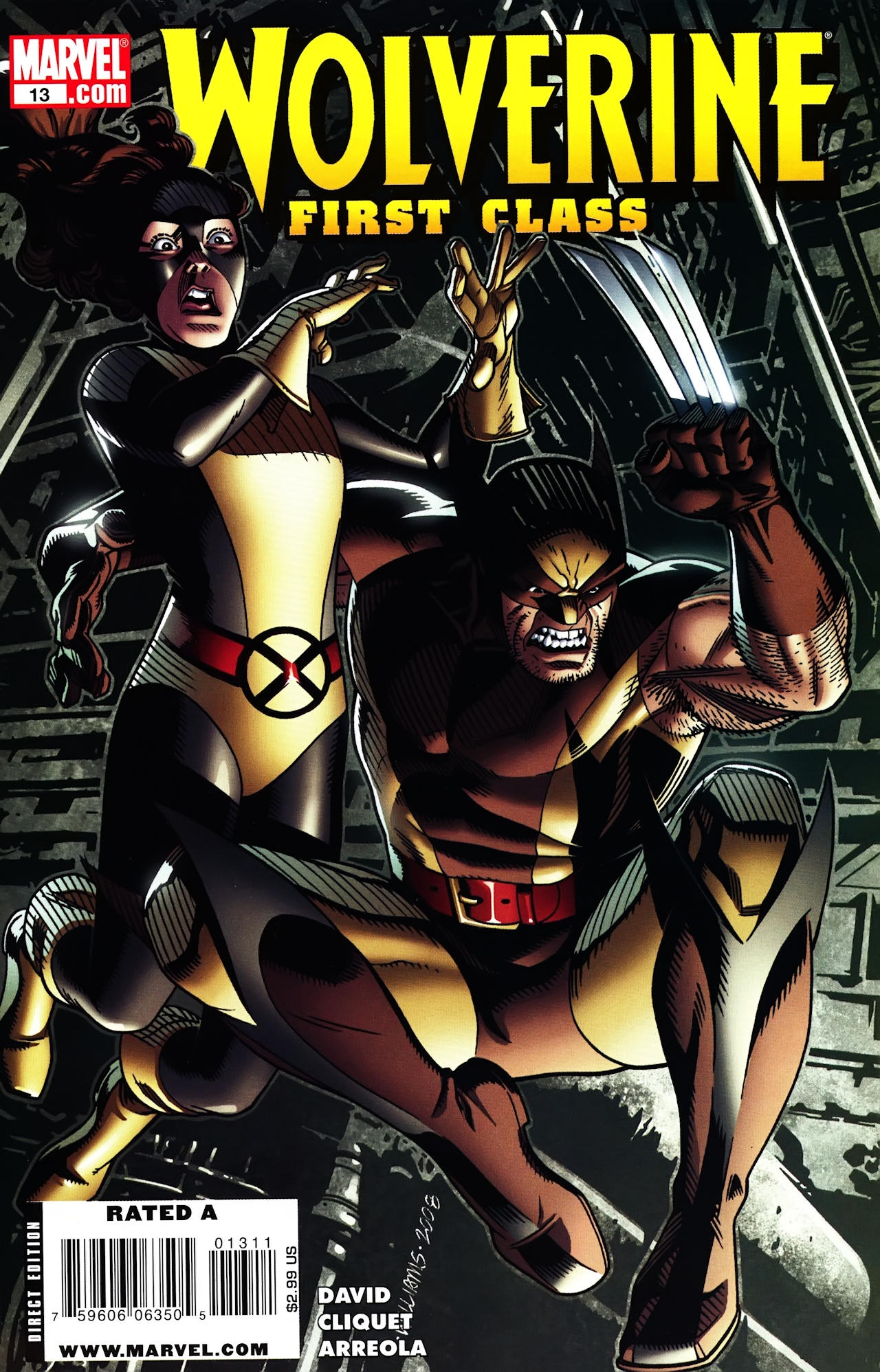 Read online Wolverine: First Class comic -  Issue #13 - 1