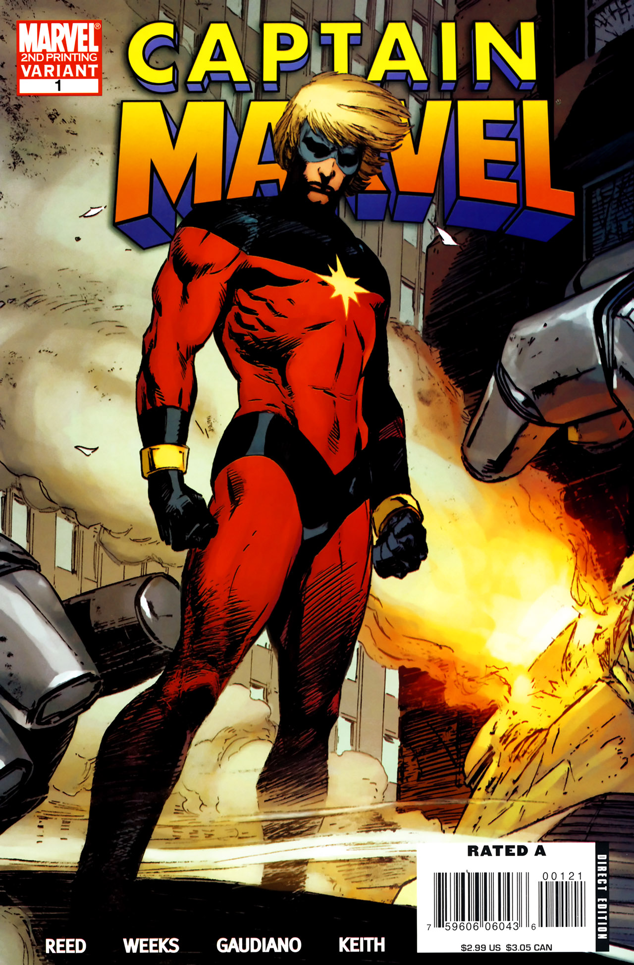 Captain Marvel (2008) Issue #1 #1 - English 2