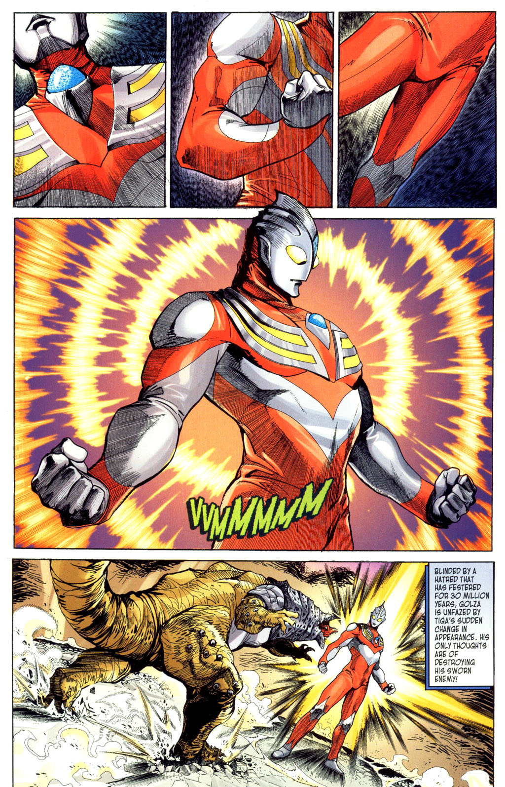 Read online Ultraman Tiga comic -  Issue #3 - 14