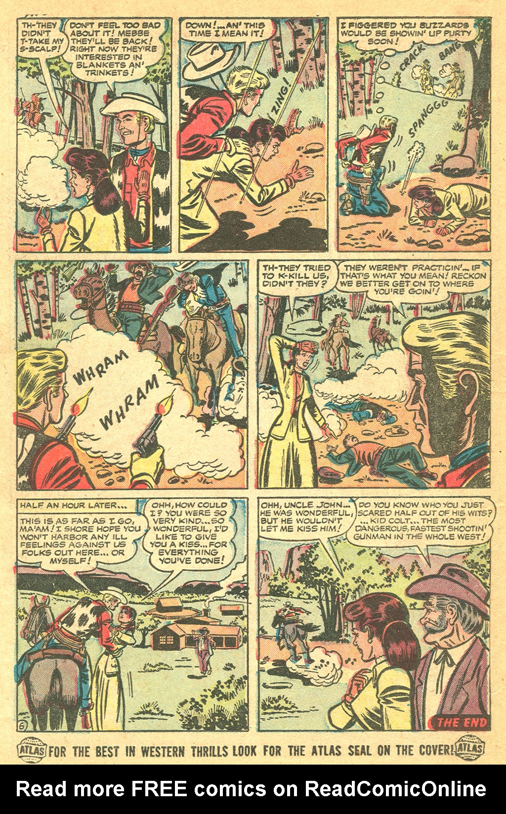 Read online Kid Colt Outlaw comic -  Issue #28 - 18