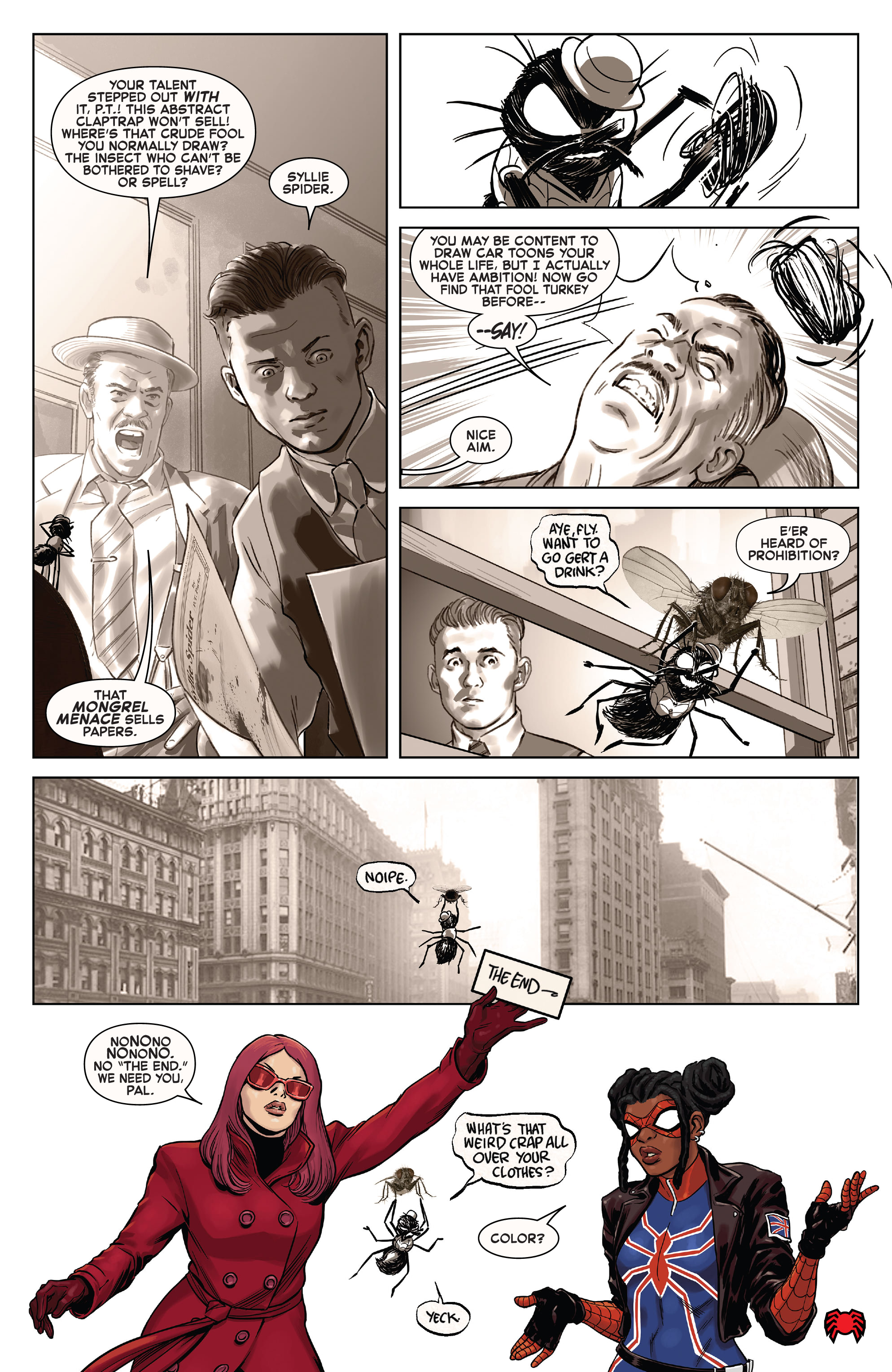 Read online Edge of Spider-Verse (2022) comic -  Issue #5 - 30