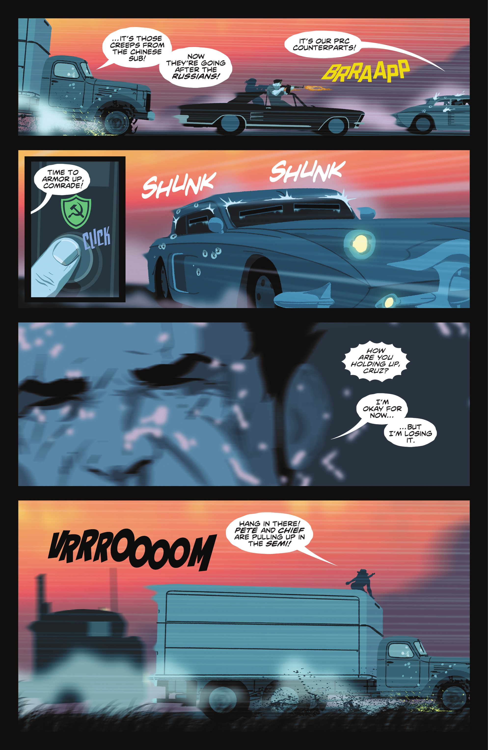 Read online Spy Hunter & Paper Boy comic -  Issue #6 - 8