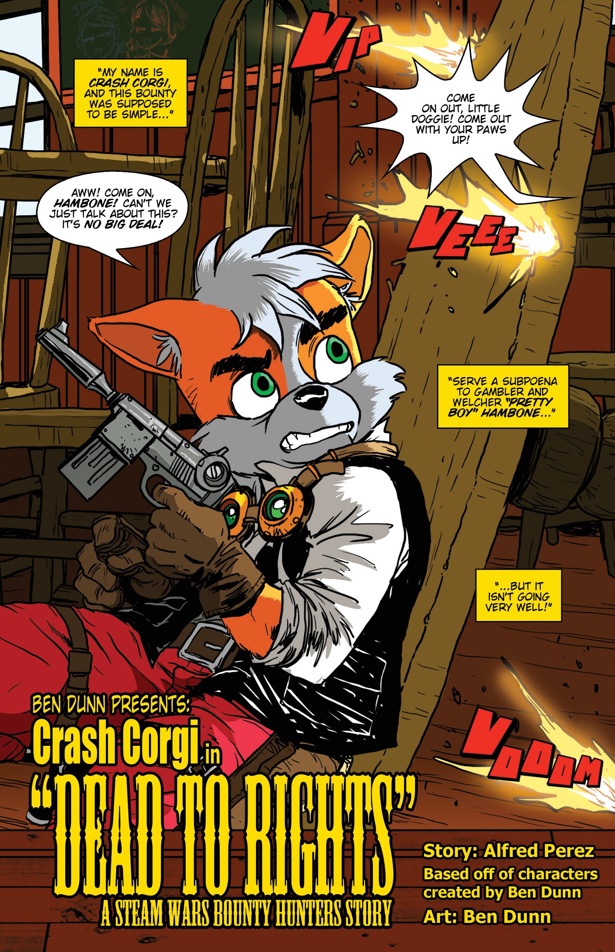Read online Steam Wars: Bounty Hunters comic -  Issue #3 - 3