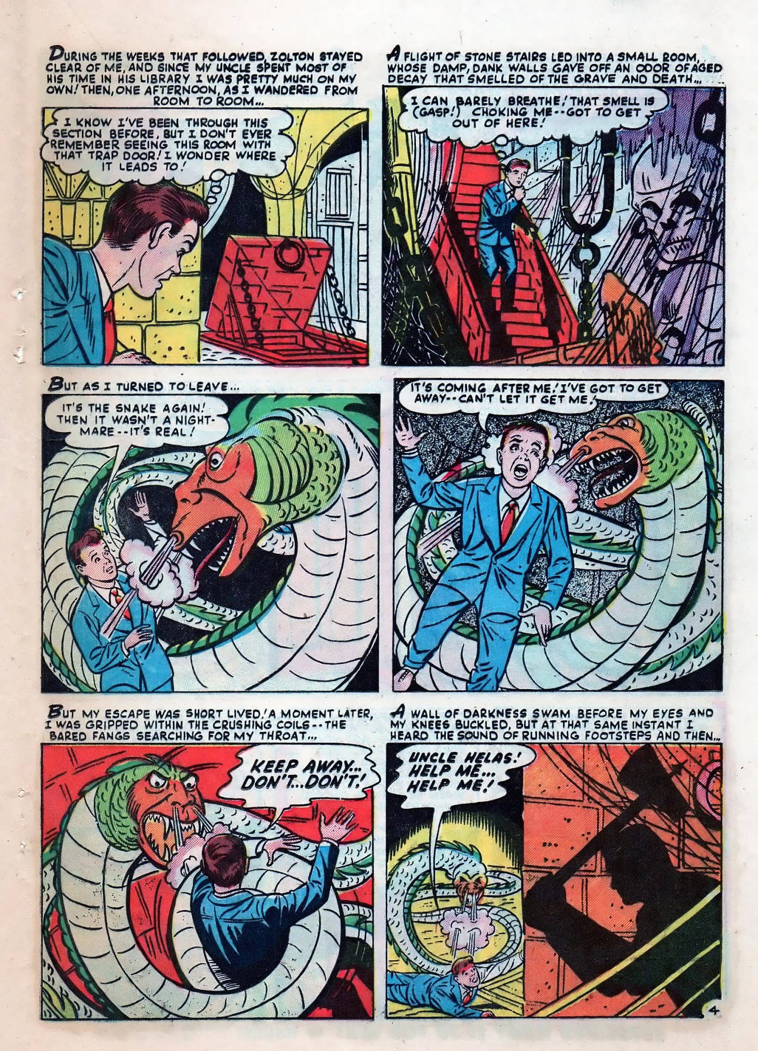 Read online Adventures into Terror comic -  Issue #6 - 21