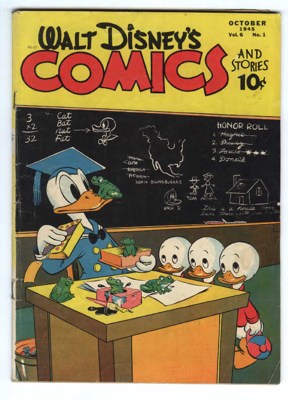 Read online Walt Disney's Comics and Stories comic -  Issue #61 - 1