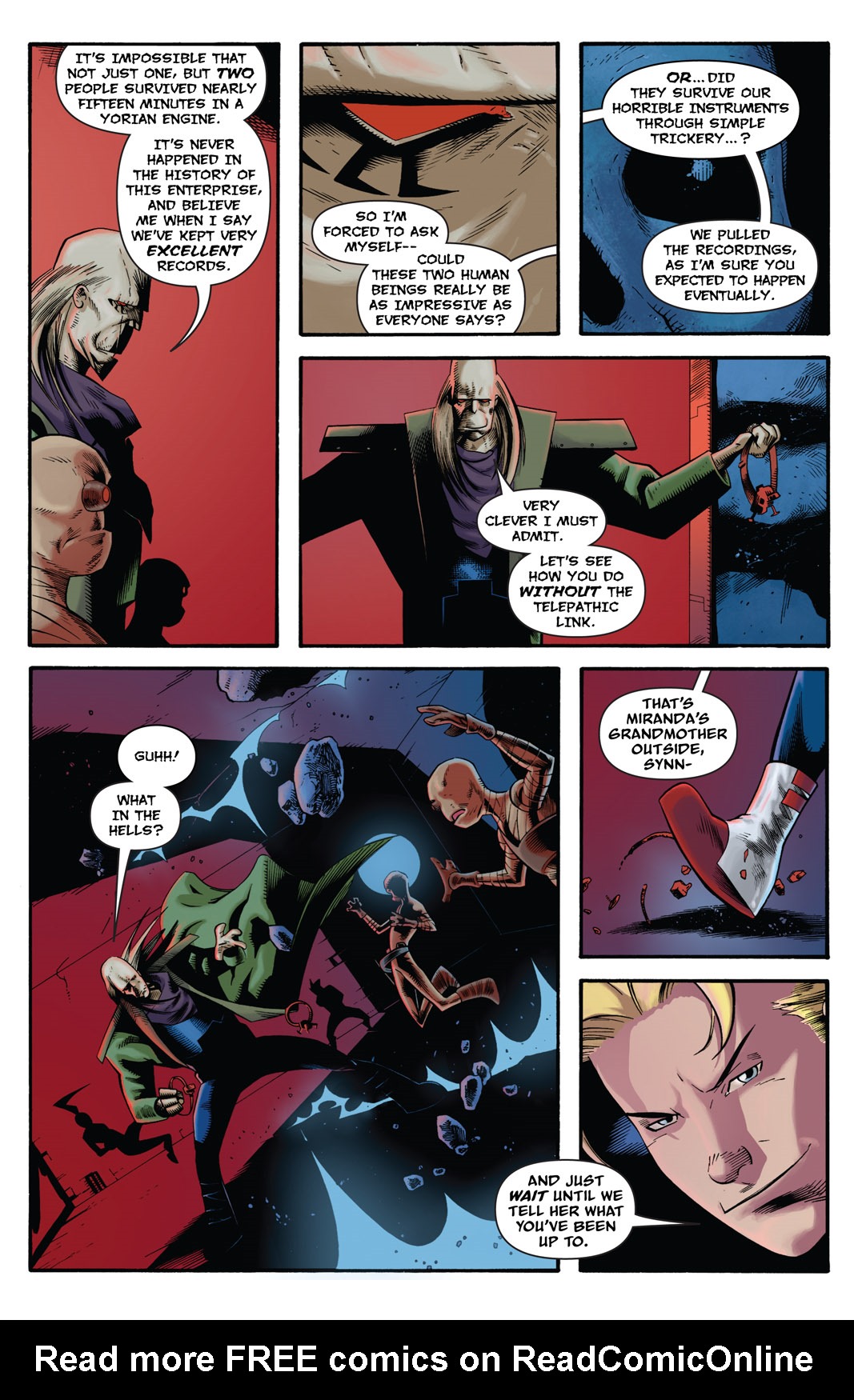 Read online The Many Adventures of Miranda Mercury: Time Runs Out comic -  Issue # TPB - 134