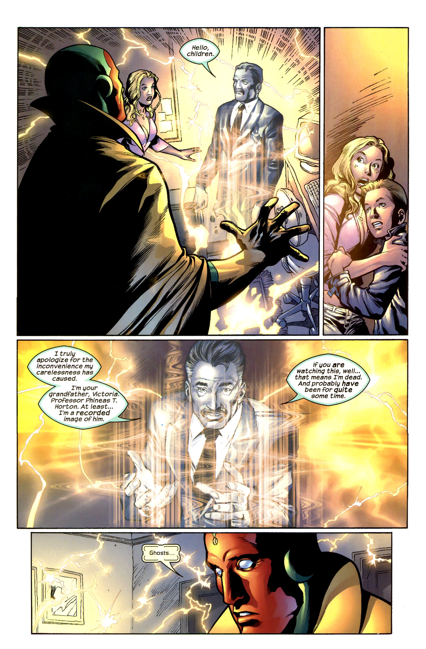 Read online Avengers Icons: The Vision comic -  Issue #3 - 19