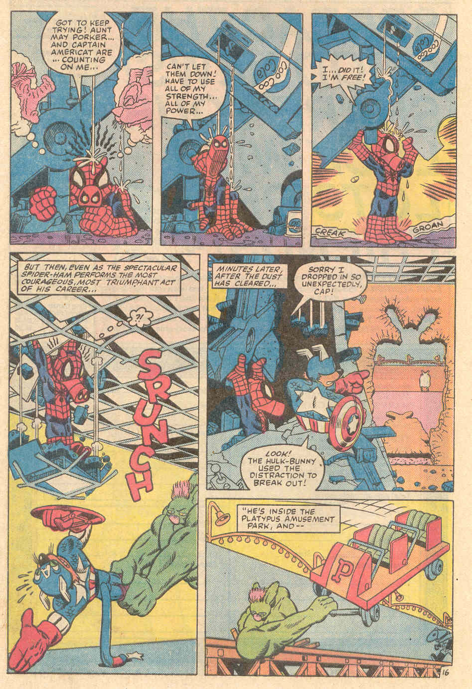 Marvel Tails Starring Peter Porker, The Spectacular Spider-Ham issue Full - Page 17