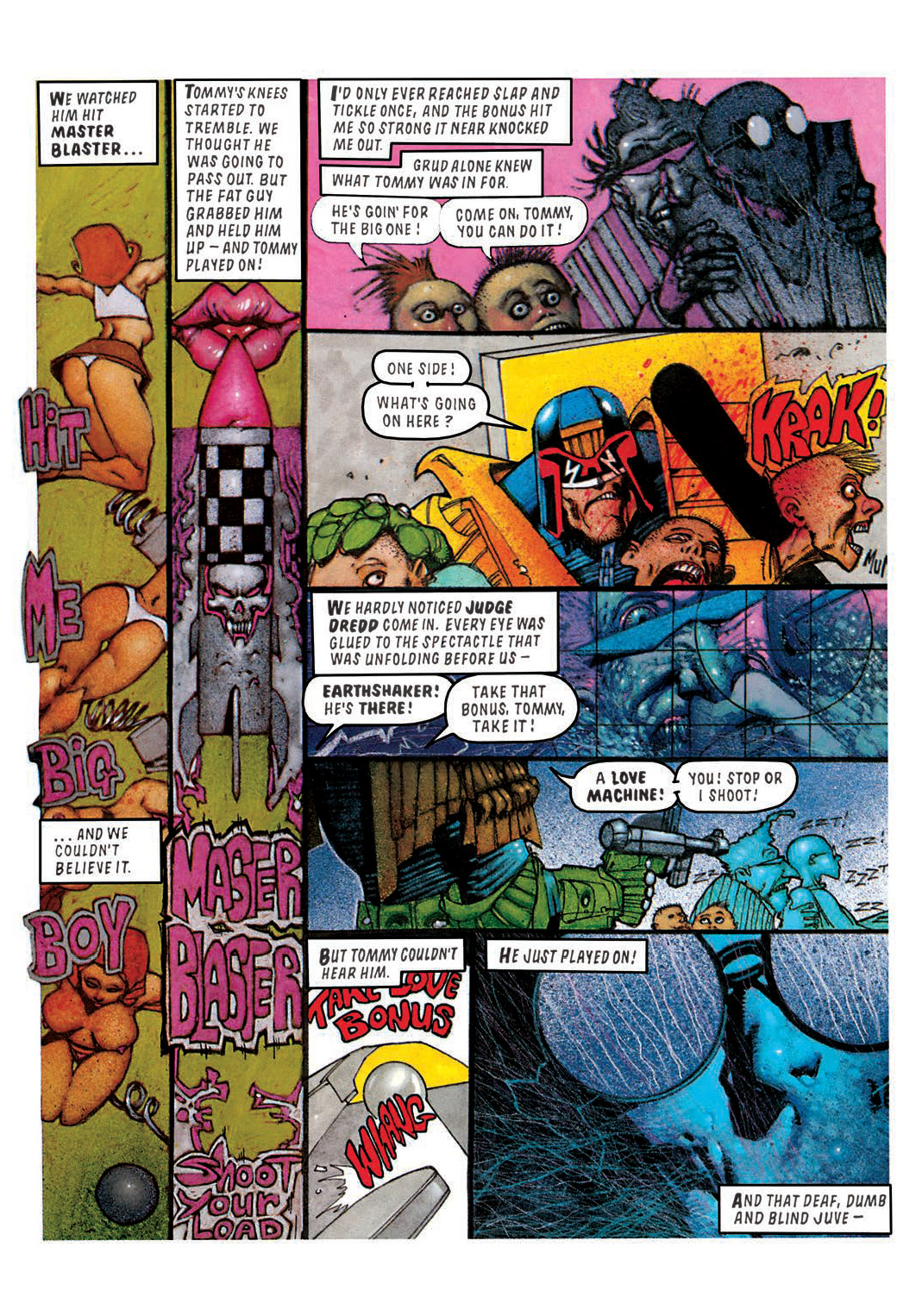 Read online Judge Dredd [Collections - Rebellion] comic -  Issue # TPB Judge Dredd - Heavy Metal Dredd - 17