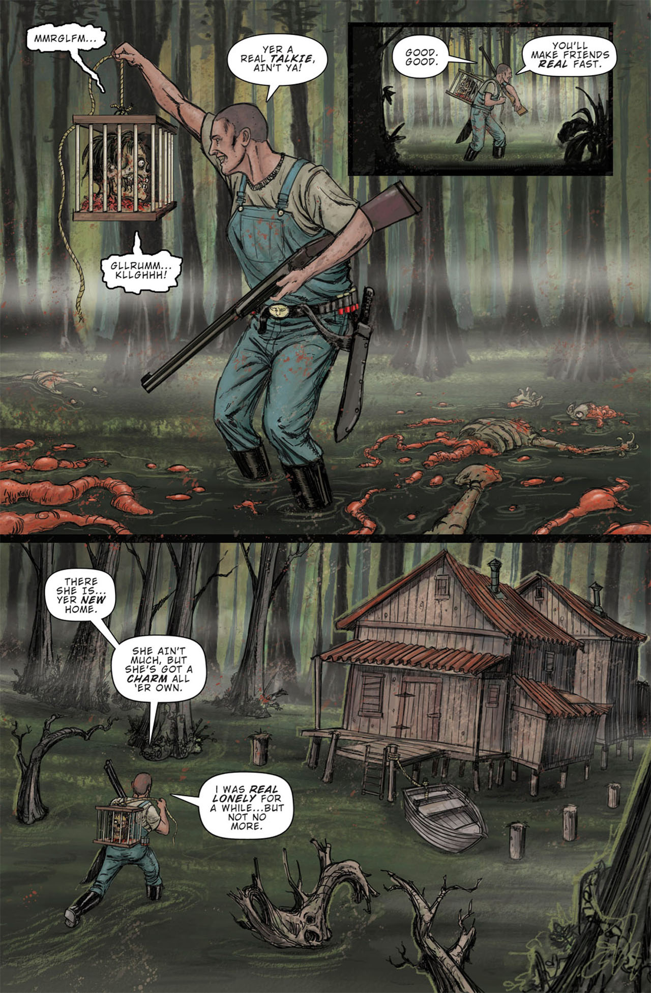 Read online Zombie Terrors comic -  Issue #1 - 11