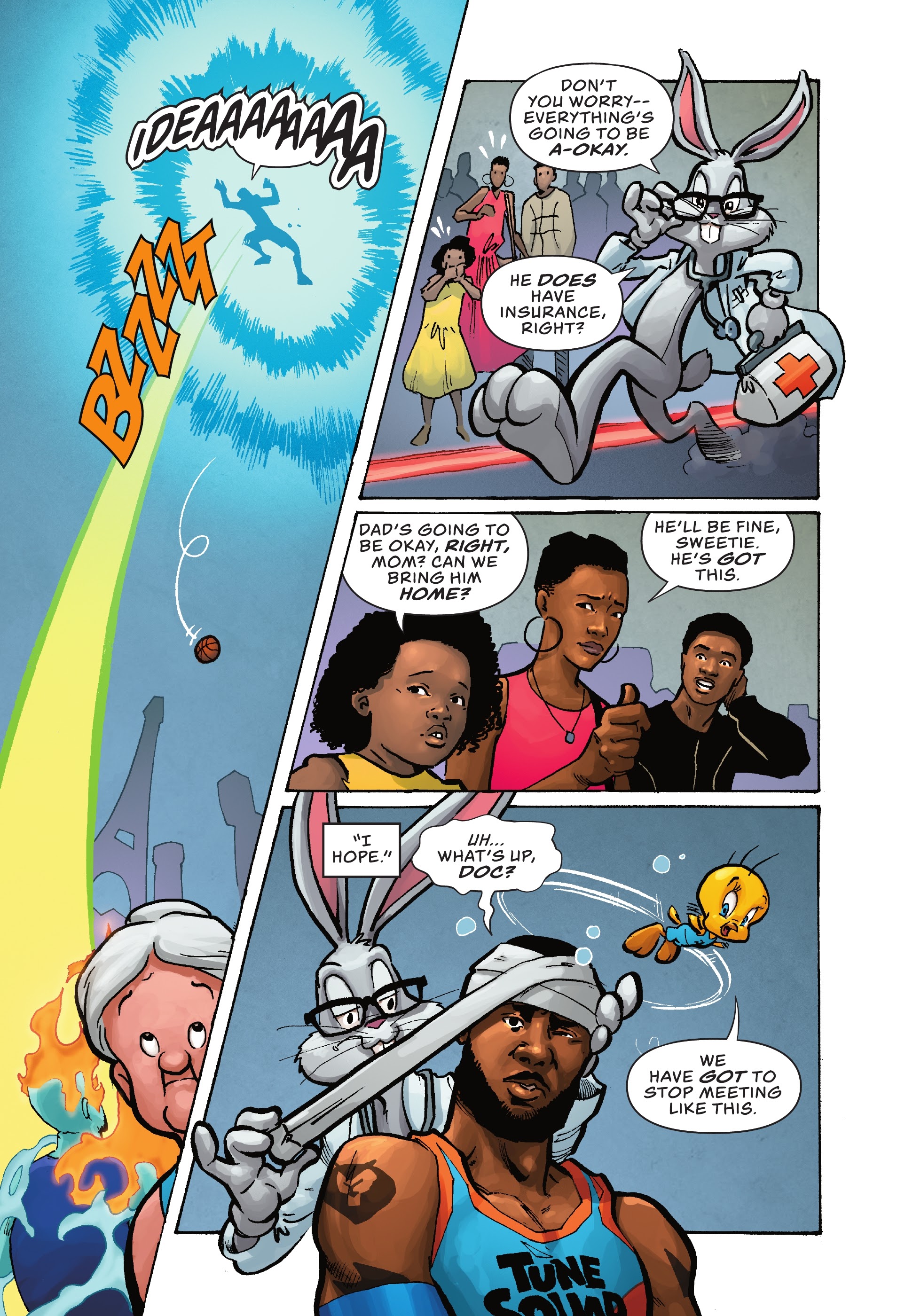 Read online Space Jam: A New Legacy comic -  Issue # TPB - 96
