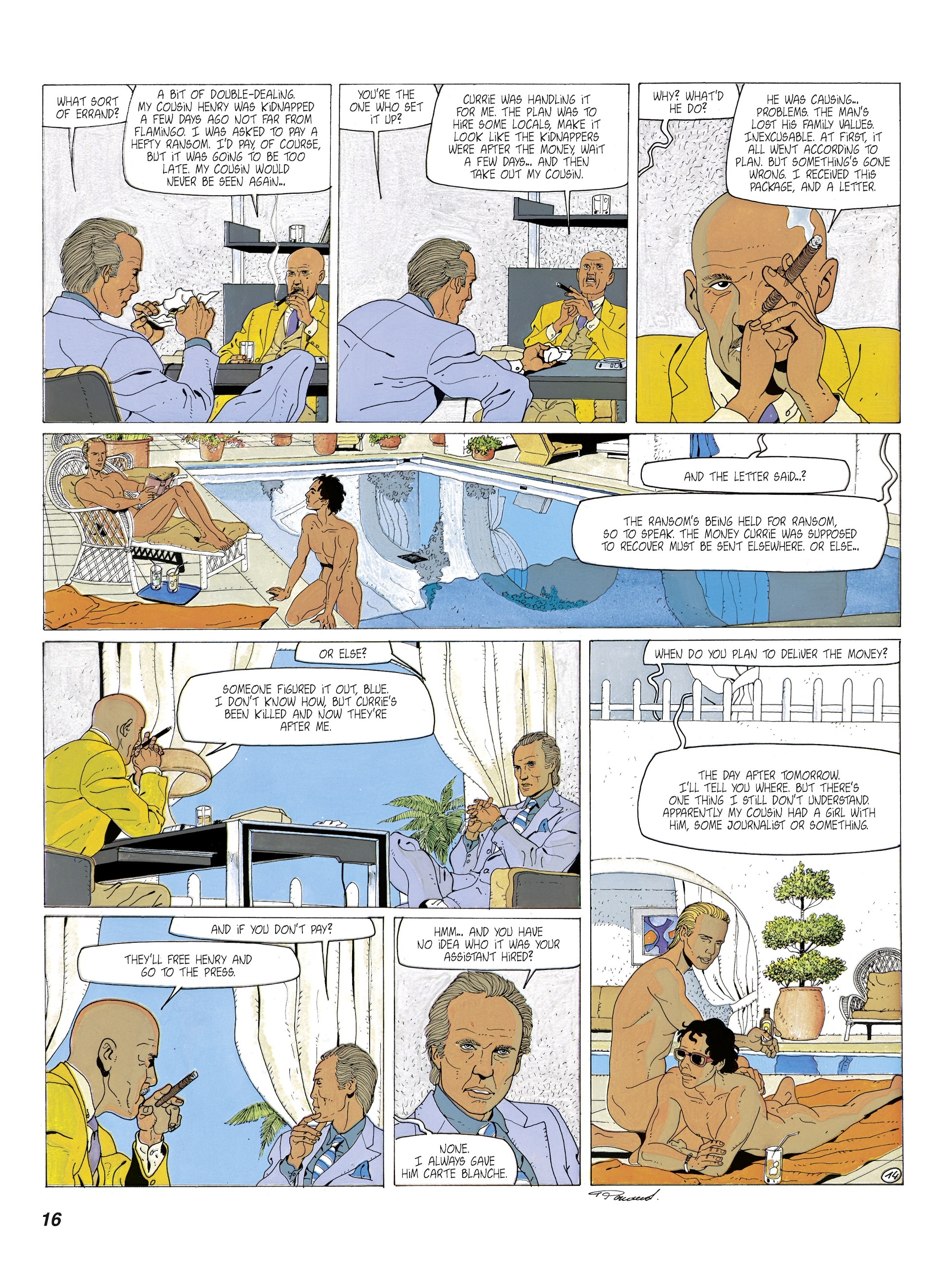 Read online Jessica Blandy comic -  Issue #3 - 16