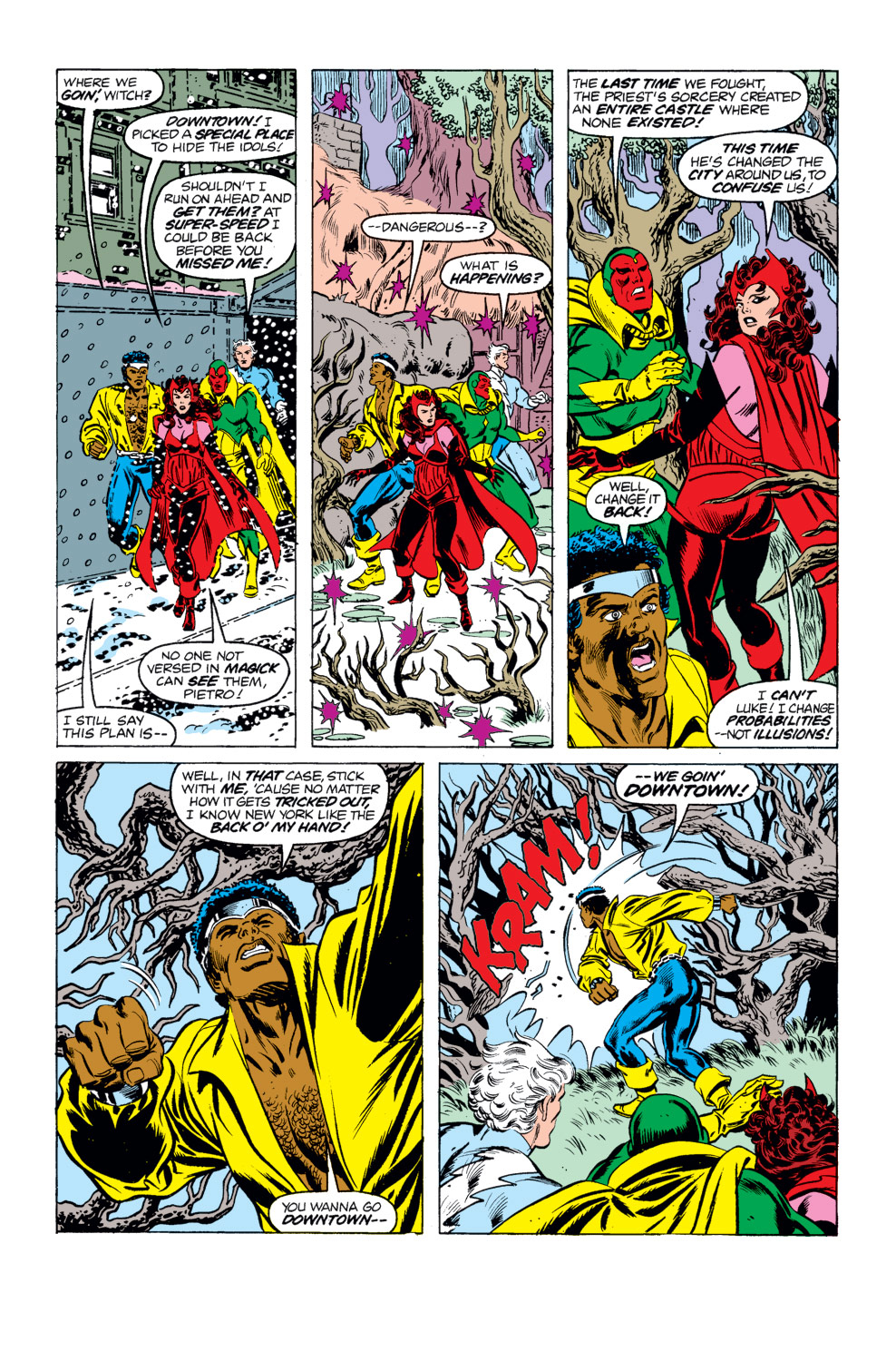 Read online The Vision and the Scarlet Witch (1985) comic -  Issue #8 - 10