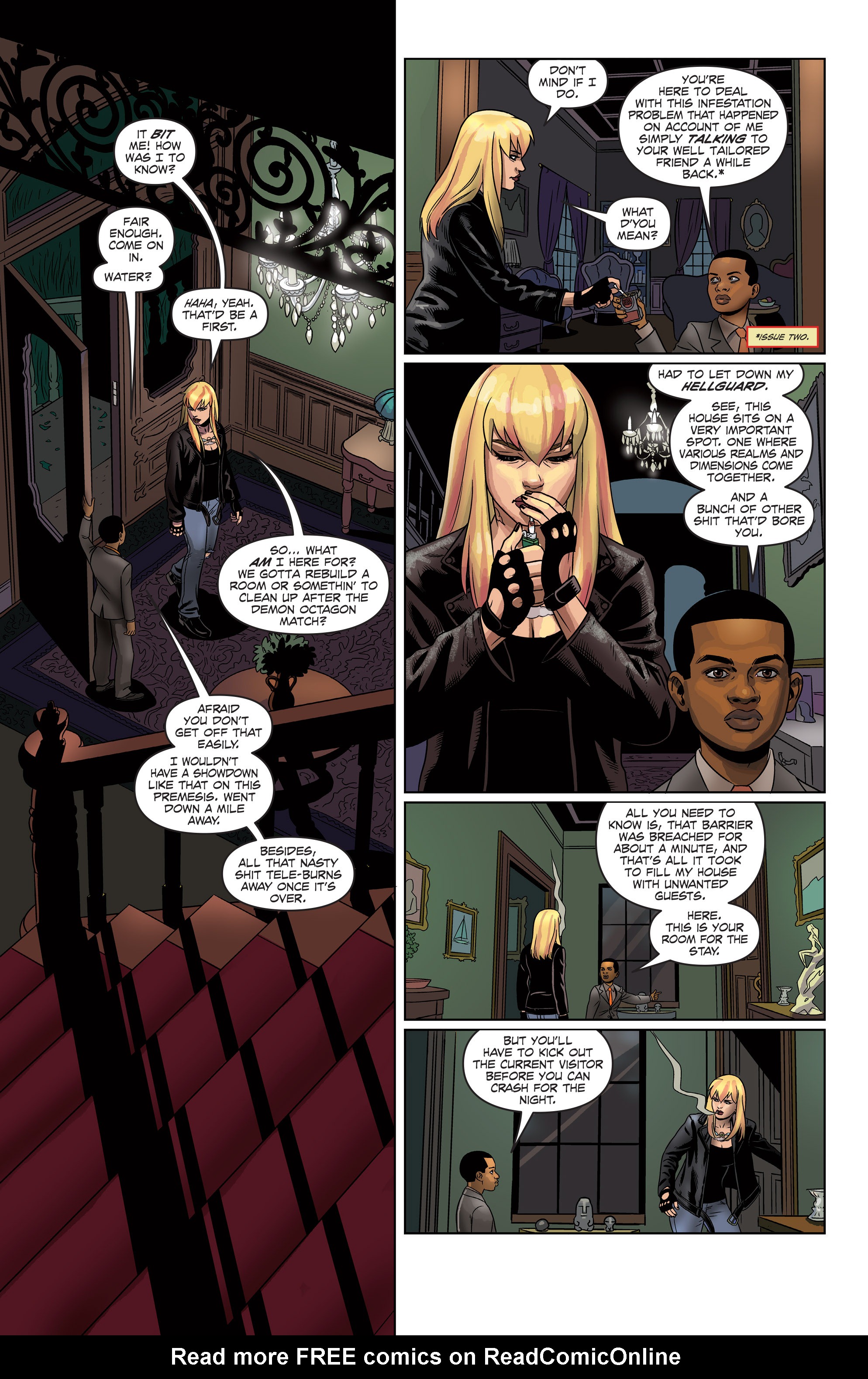 Read online Mercy Sparx (2013) comic -  Issue #6 - 16