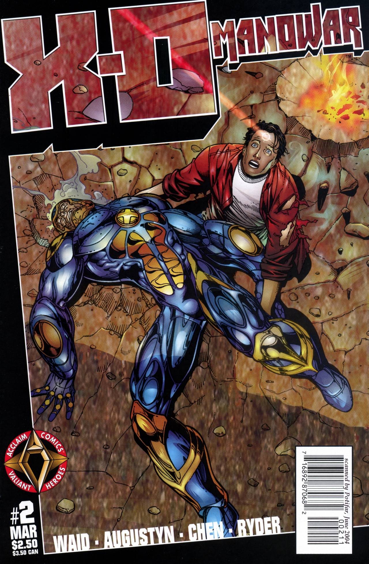 Read online X-O Manowar (1996) comic -  Issue #2 - 1