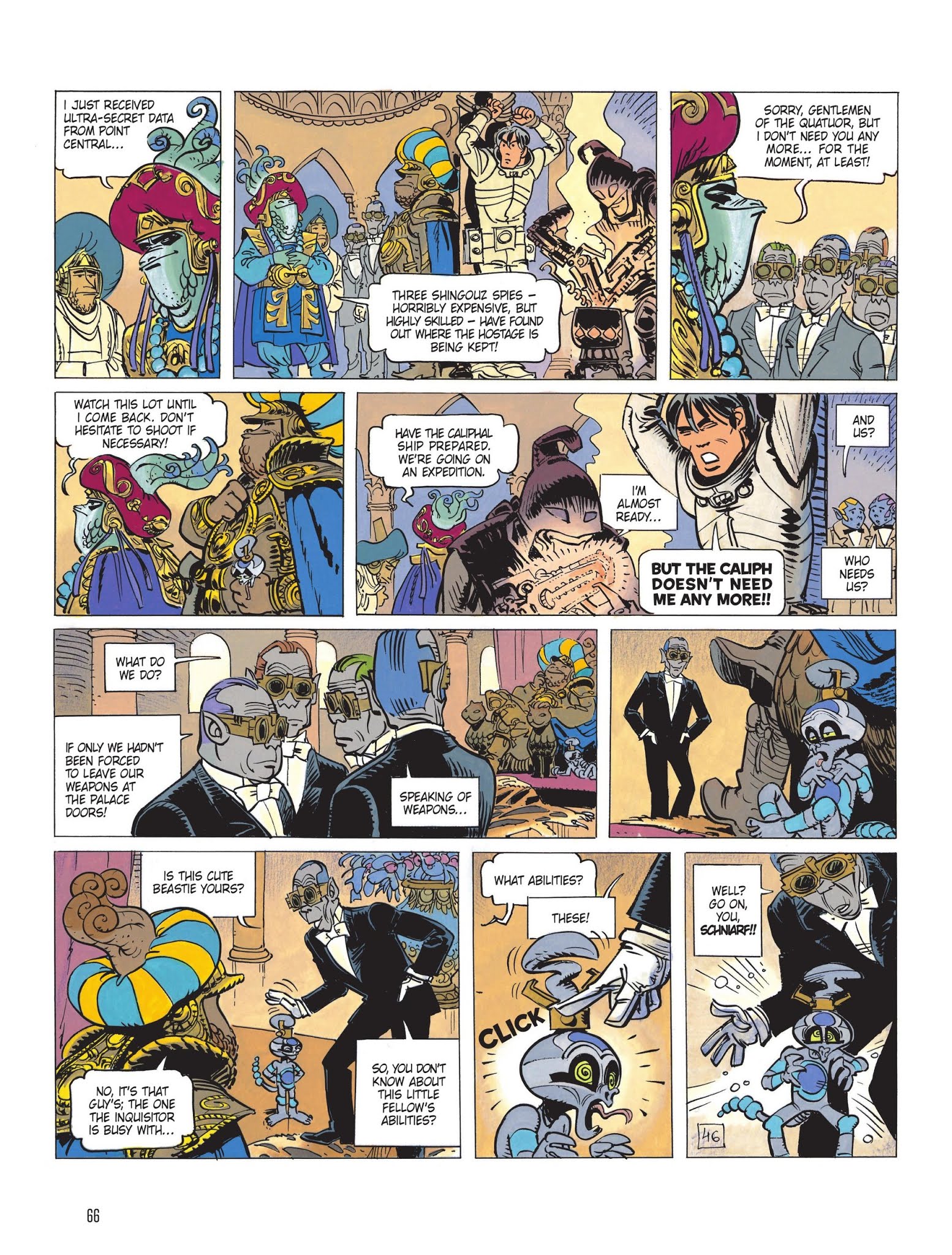 Read online Valerian The Complete Collection comic -  Issue # TPB 6 (Part 1) - 66