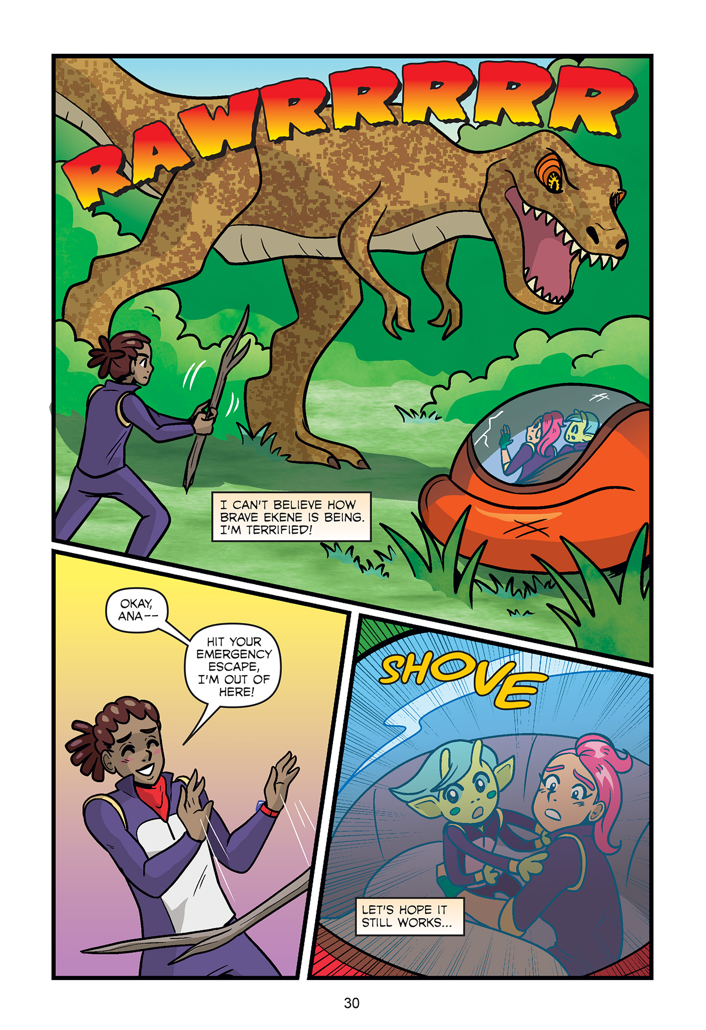 Read online Ana and the Cosmic Race comic -  Issue # TPB - 32