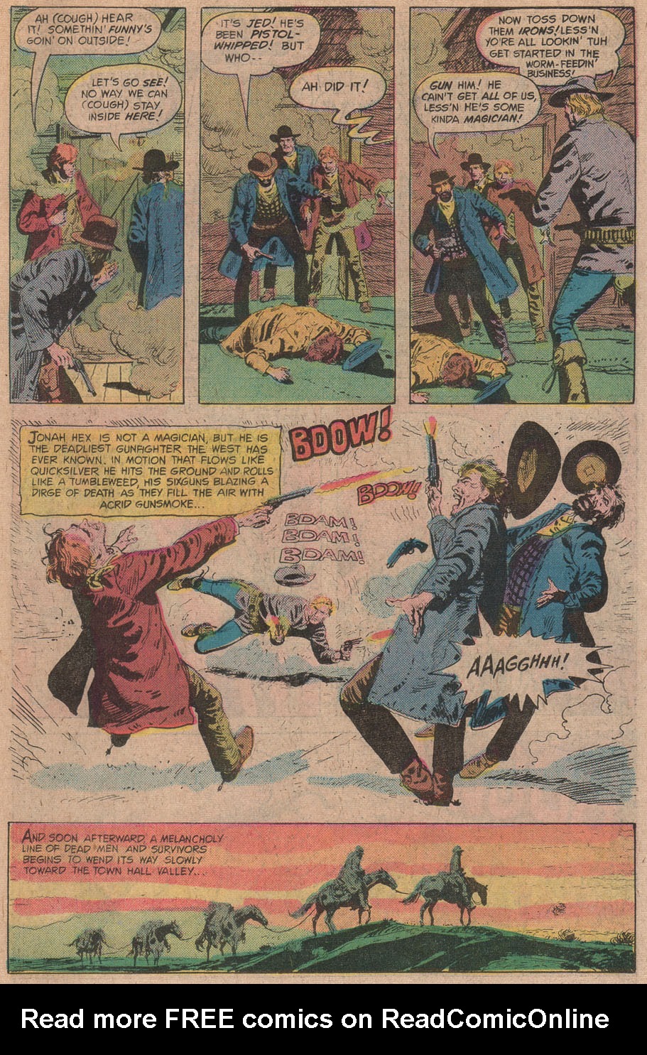 Read online Weird Western Tales (1972) comic -  Issue #35 - 27