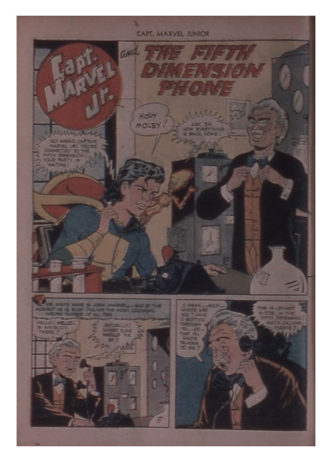 Read online Captain Marvel, Jr. comic -  Issue #77 - 16