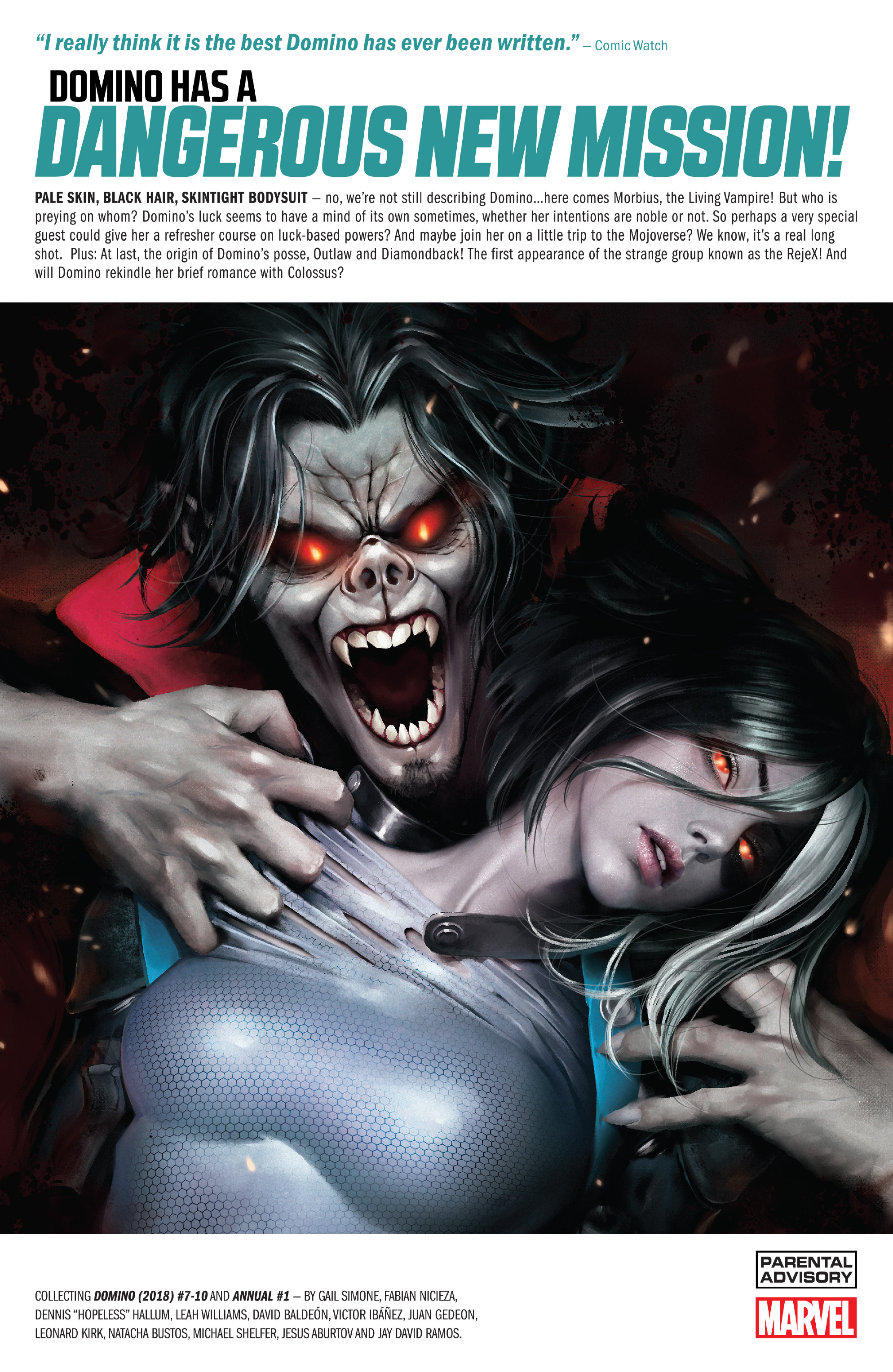 Read online Domino (2018) comic -  Issue # _TPB 2 - 129