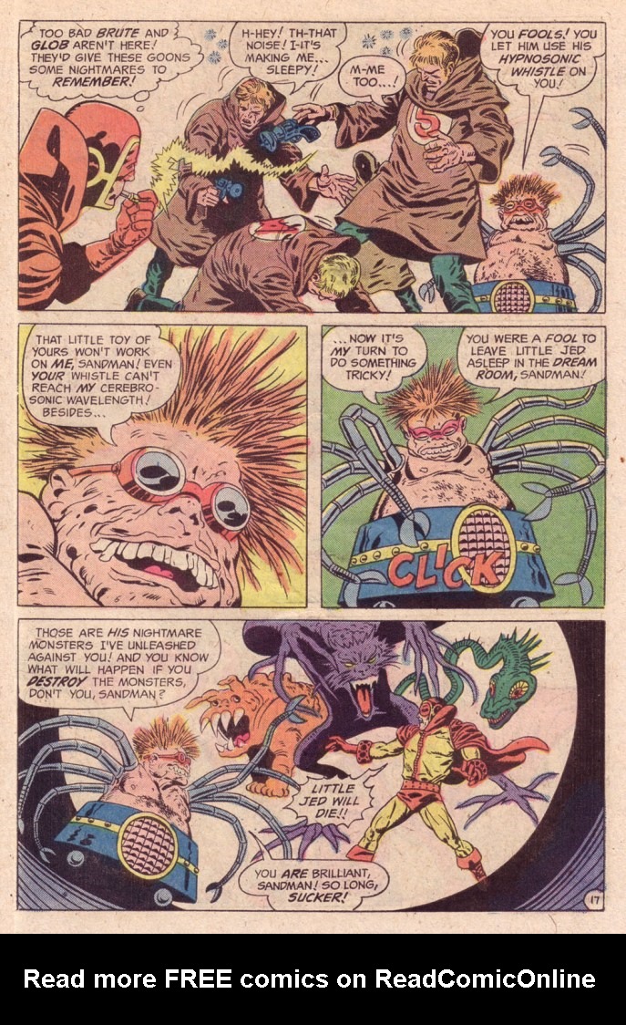 Read online The Sandman (1974) comic -  Issue #2 - 19