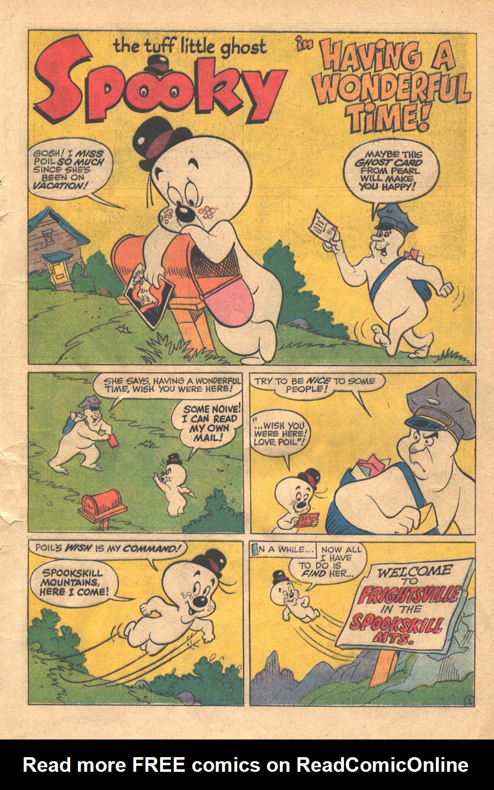Read online Spooky comic -  Issue #130 - 5