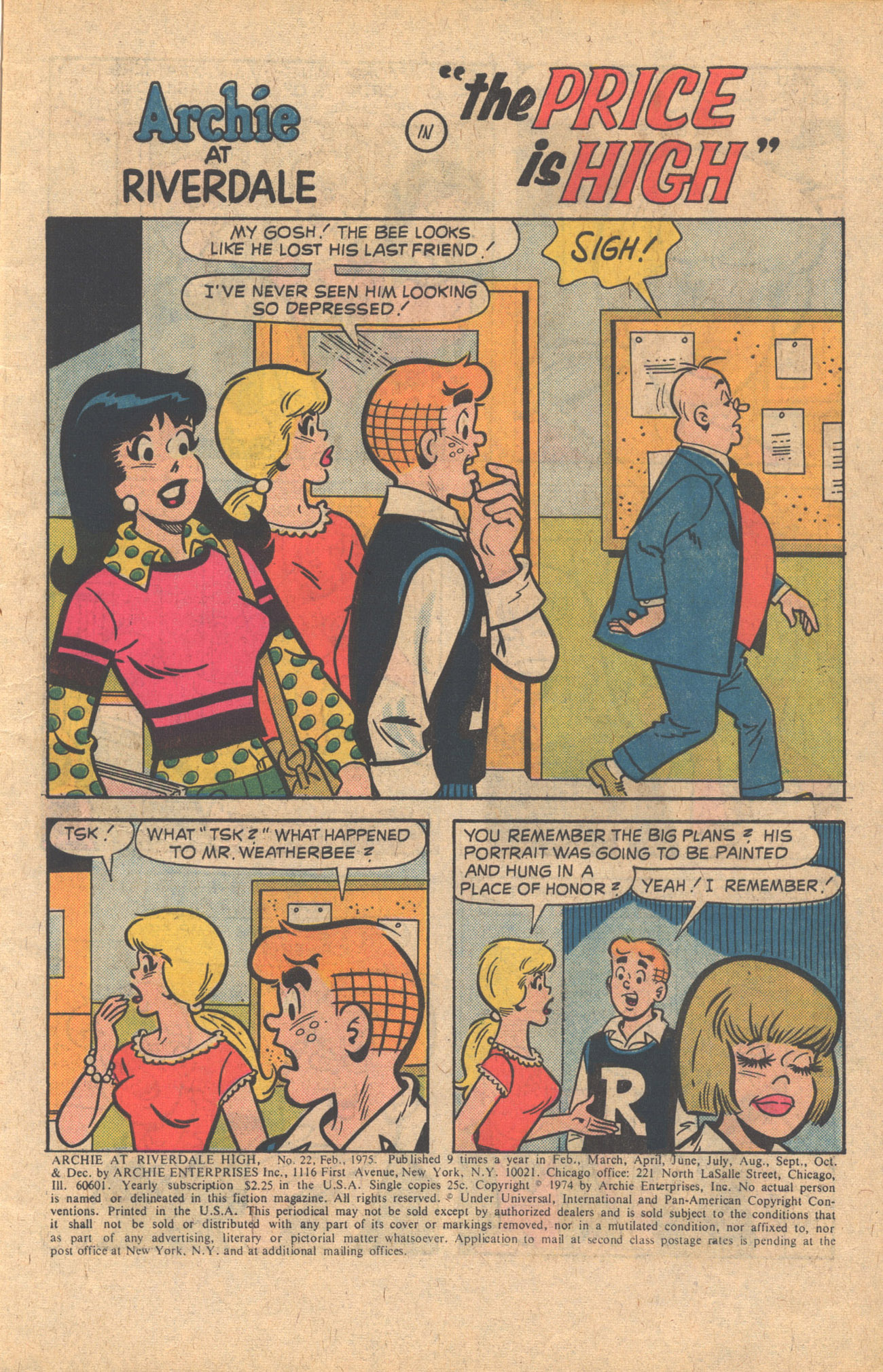 Read online Archie at Riverdale High (1972) comic -  Issue #22 - 3