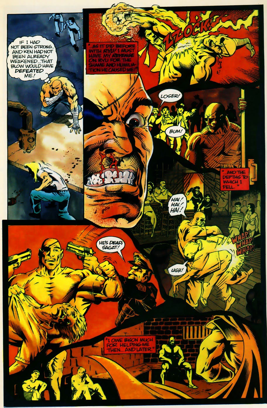 Read online Street Fighter (1994) comic -  Issue #2 - 14