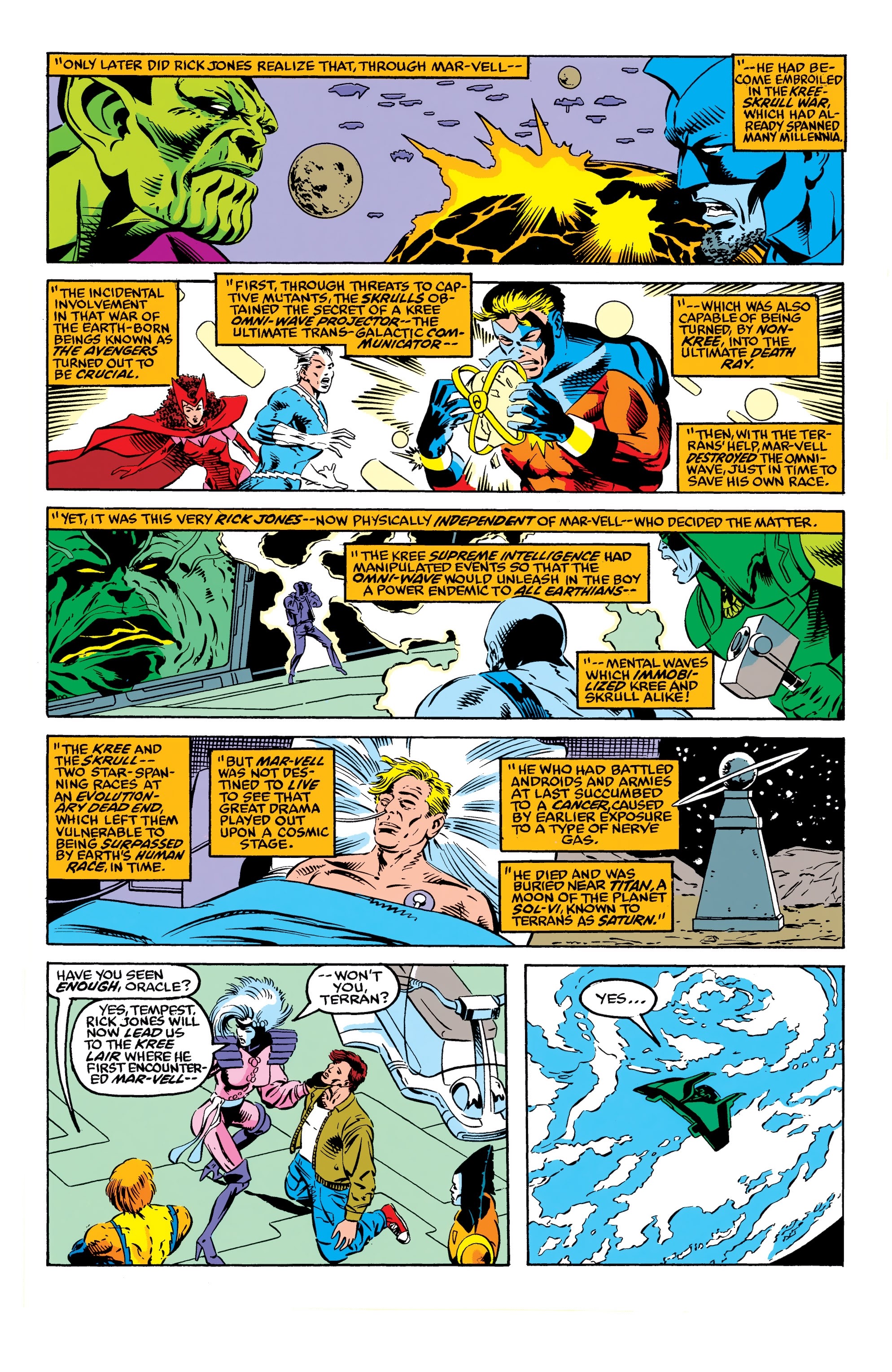 Read online Avengers Epic Collection: Operation Galactic Storm comic -  Issue # TPB (Part 1) - 27