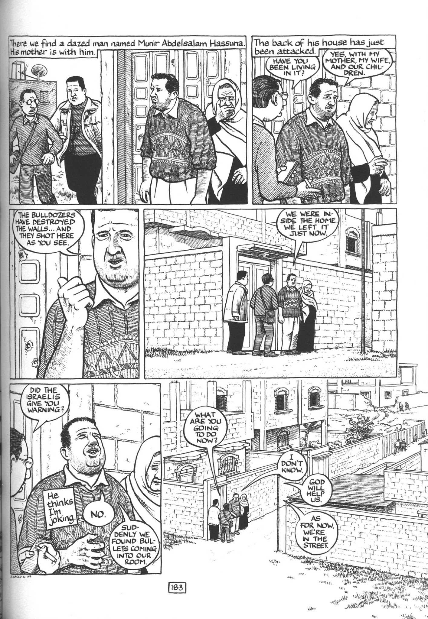 Read online Footnotes in Gaza comic -  Issue # TPB - 202