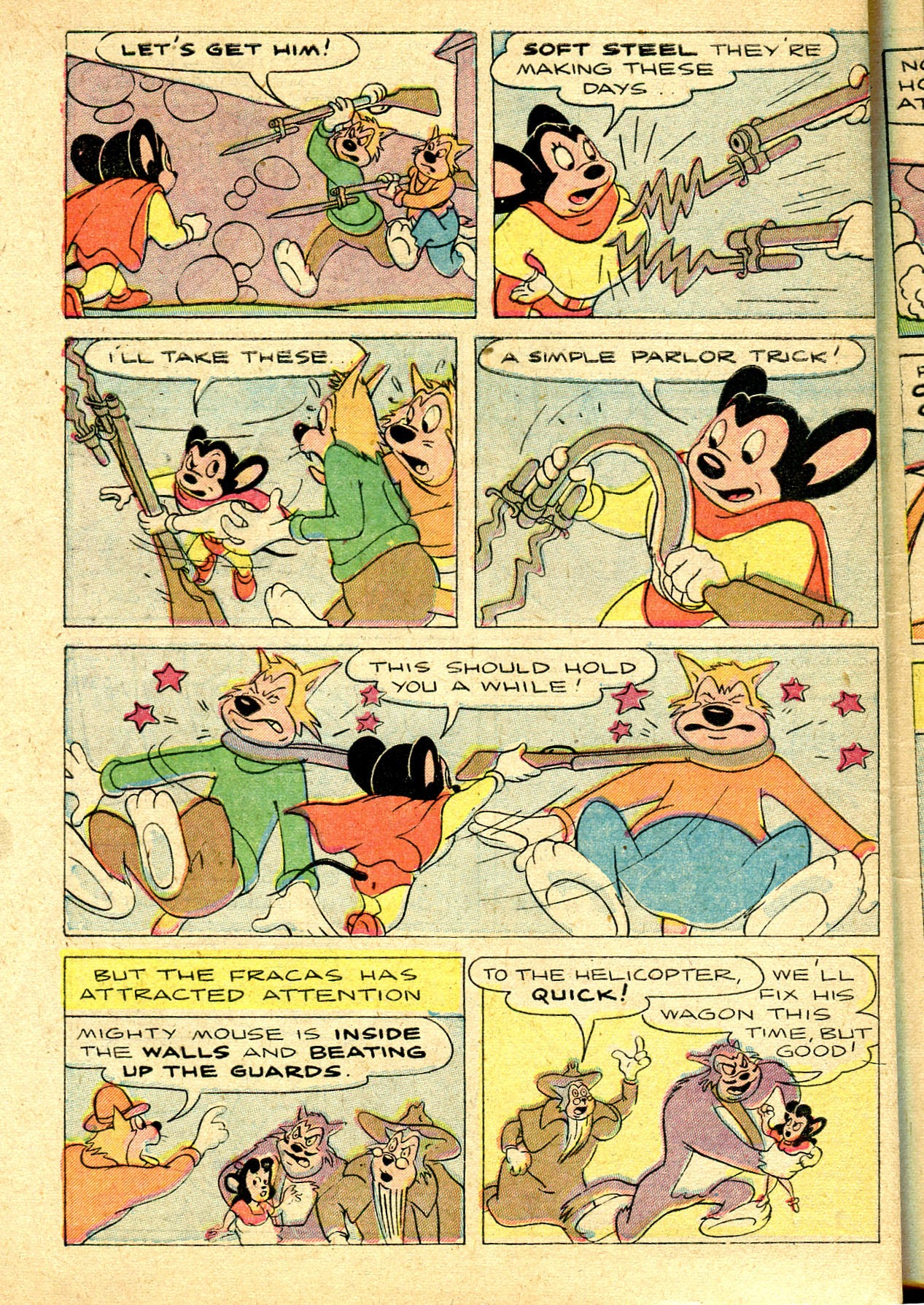 Read online Paul Terry's Mighty Mouse Comics comic -  Issue #44 - 90