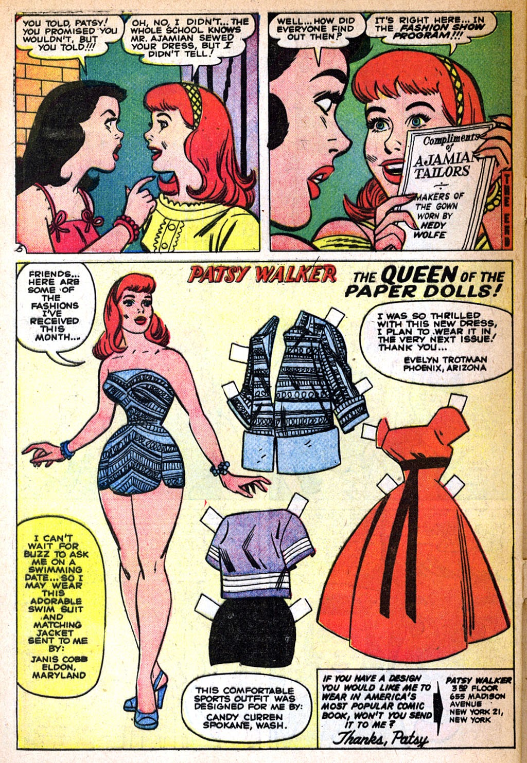 Read online Patsy and Hedy comic -  Issue #55 - 32
