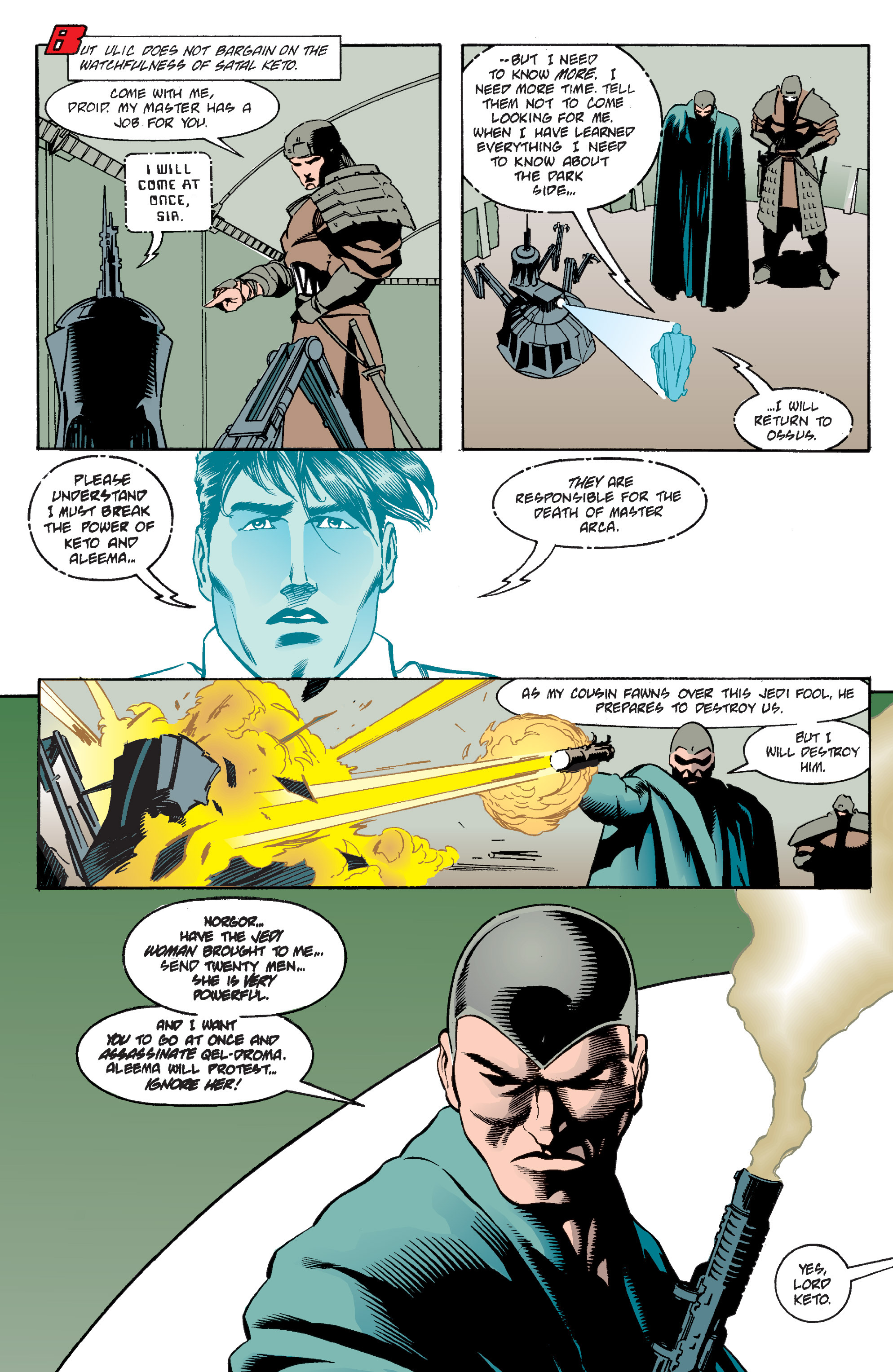 Read online Star Wars: Tales of the Jedi - Dark Lords of the Sith comic -  Issue #5 - 19
