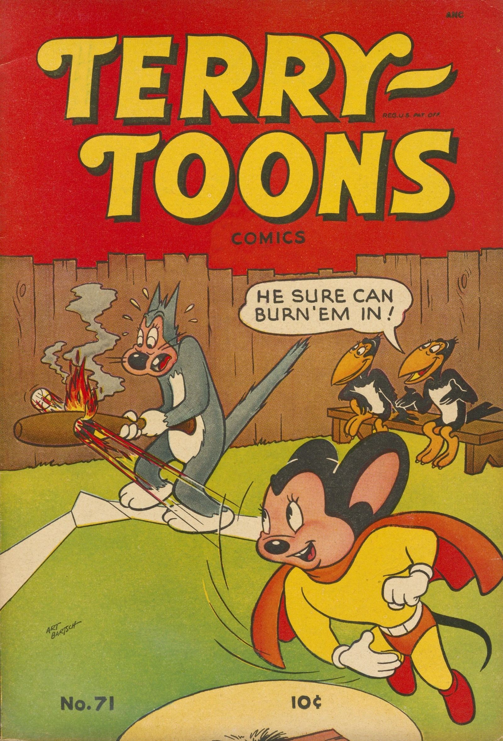 Read online Terry-Toons Comics comic -  Issue #71 - 1