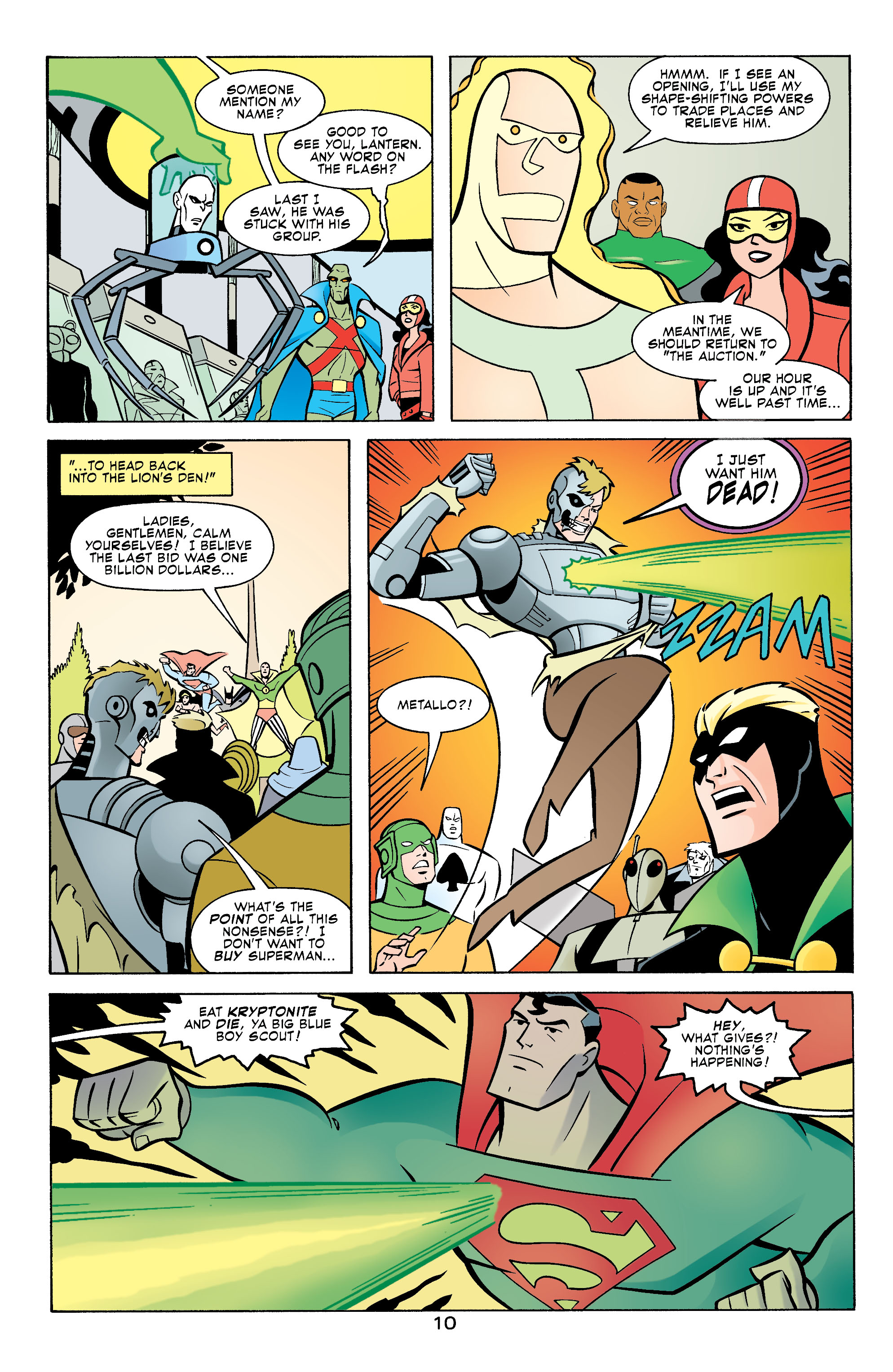 Read online Justice League Adventures comic -  Issue #6 - 10