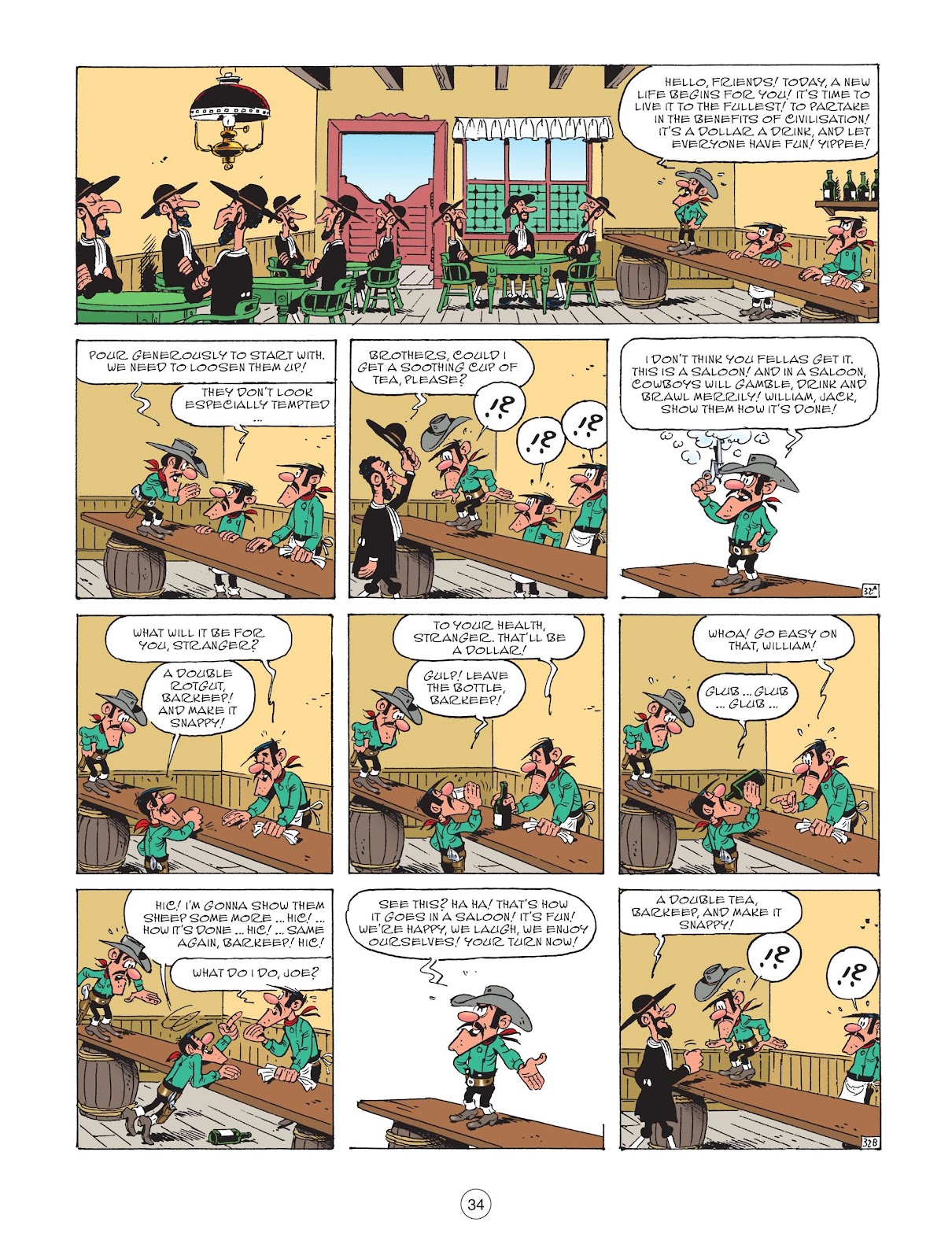 A Lucky Luke Adventure issue 73 - Page 36