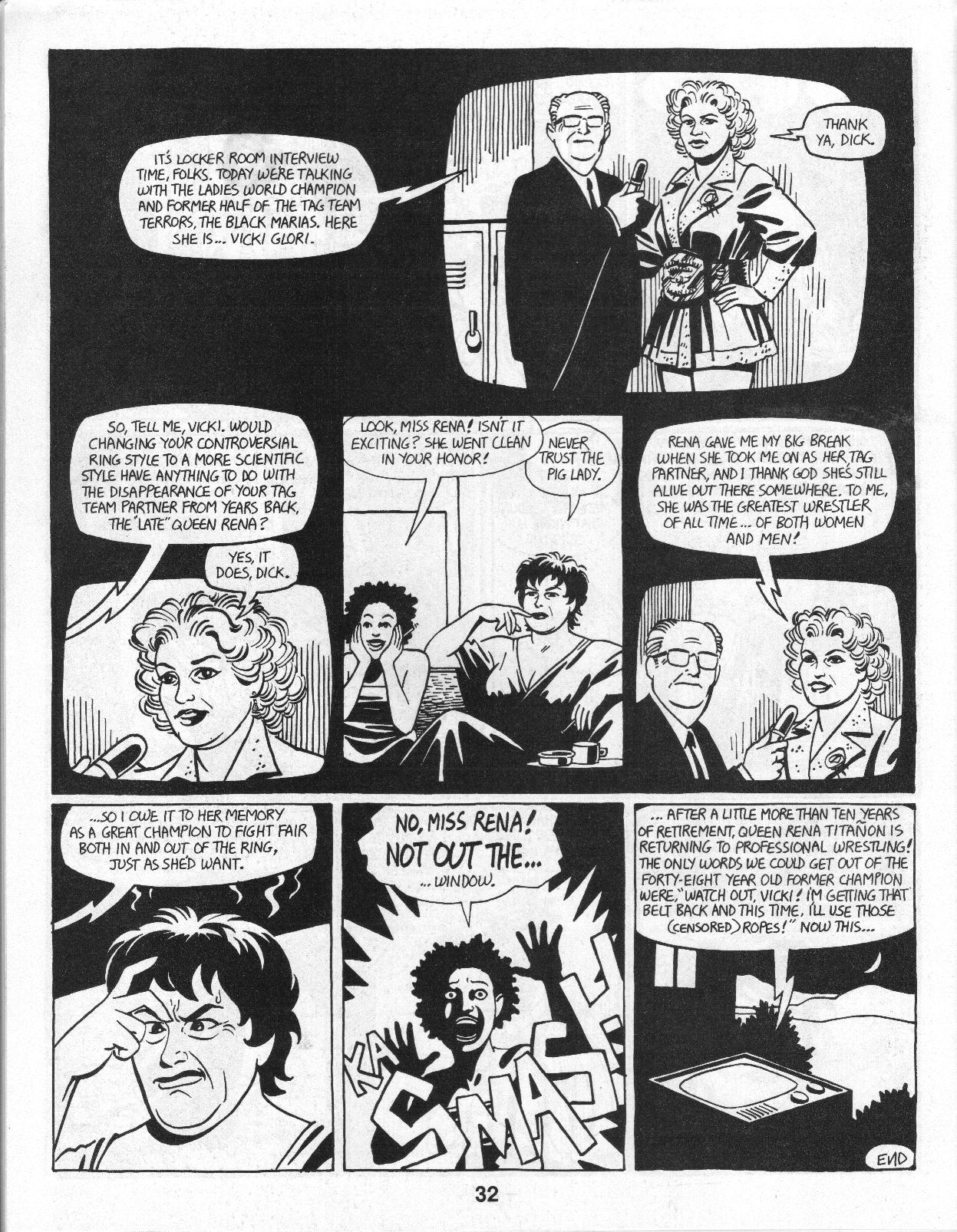 Read online Love and Rockets (1982) comic -  Issue #14 - 34