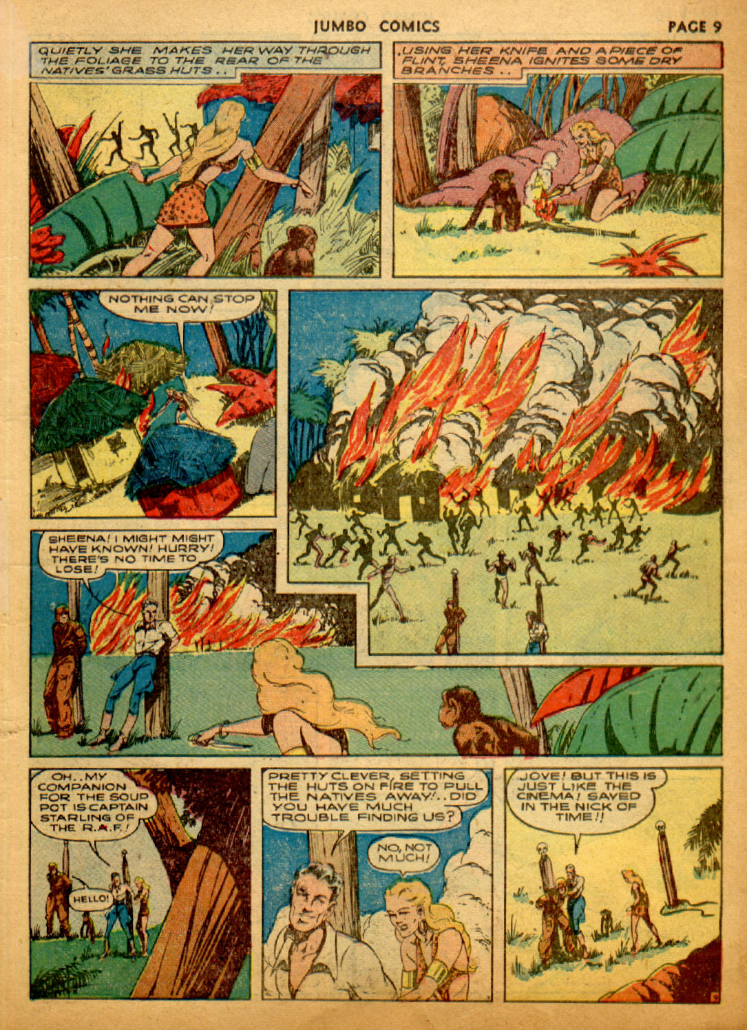 Read online Jumbo Comics comic -  Issue #27 - 10