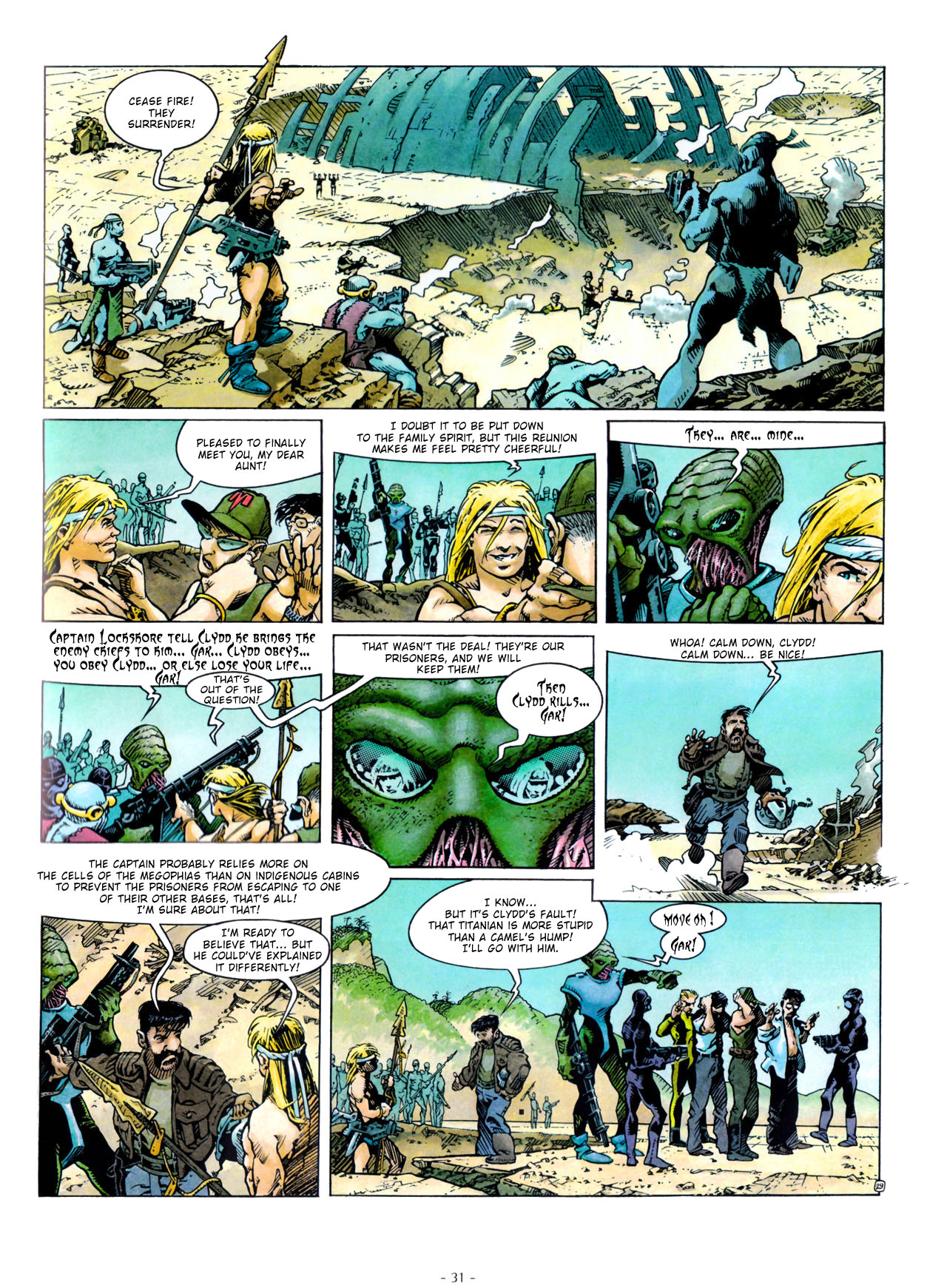 Read online Aquablue comic -  Issue #3 - 32