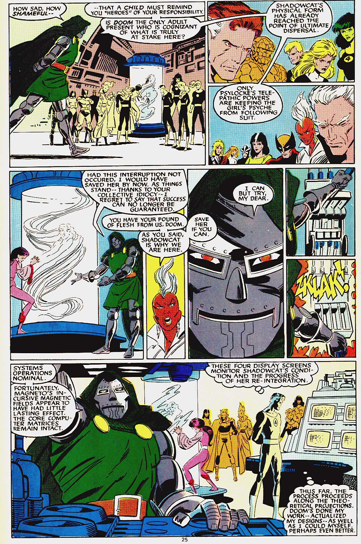 Read online Fantastic Four vs. X-Men comic -  Issue #4 - 26