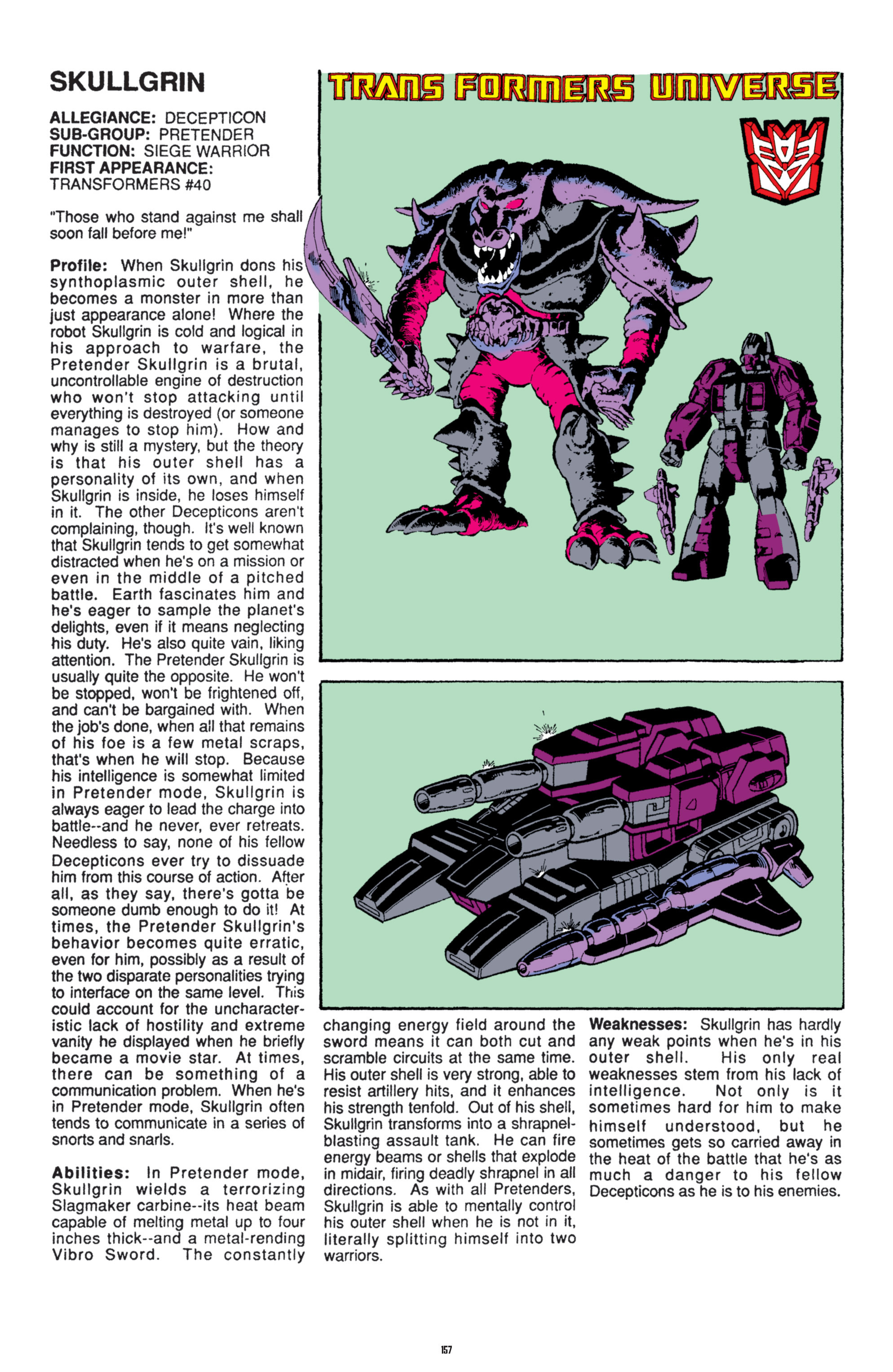 Read online The Transformers Classics comic -  Issue # TPB 8 - 155