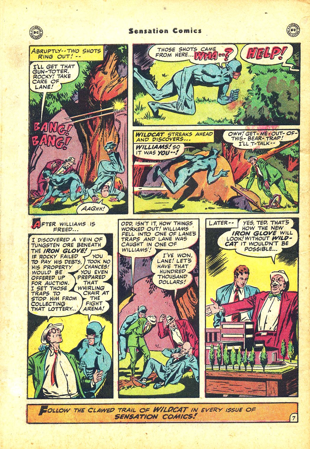 Read online Sensation (Mystery) Comics comic -  Issue #81 - 50