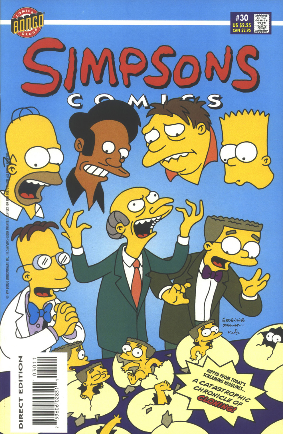 Read online Simpsons Comics comic -  Issue #30 - 1