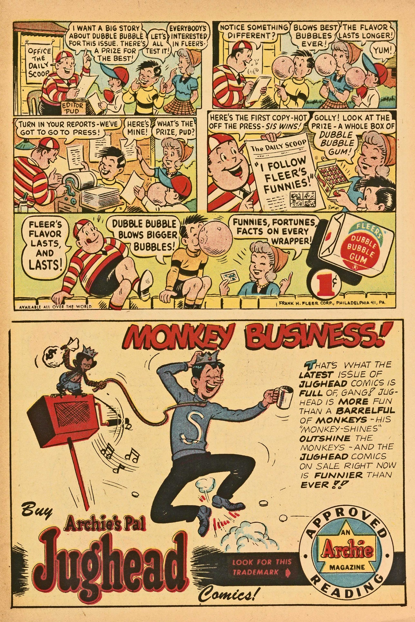 Read online Pep Comics comic -  Issue #88 - 43